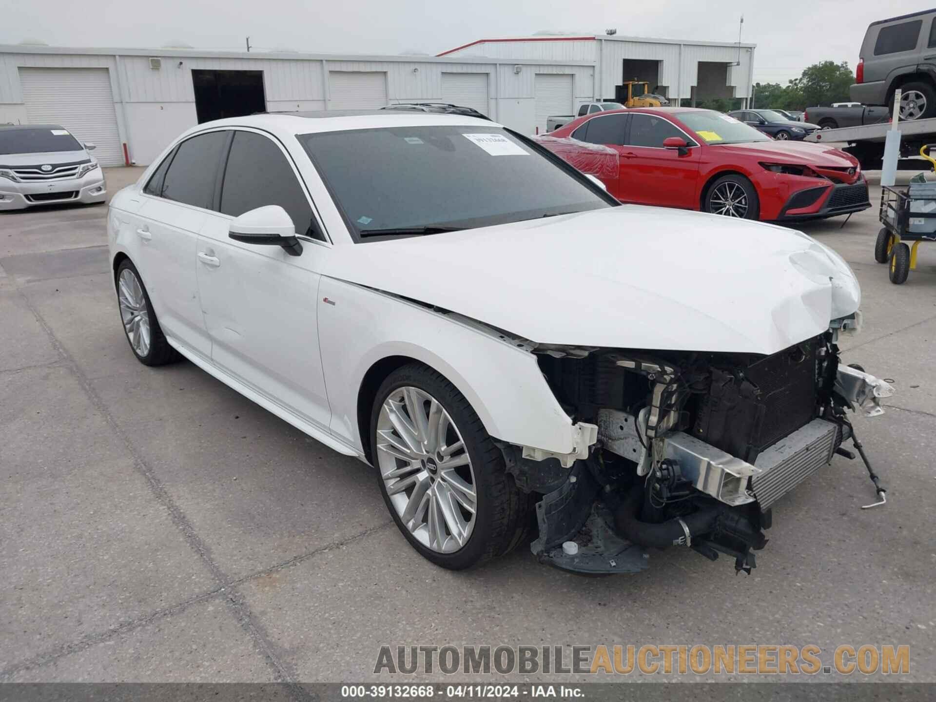 WAUENAF46KA067266 AUDI A4 2019