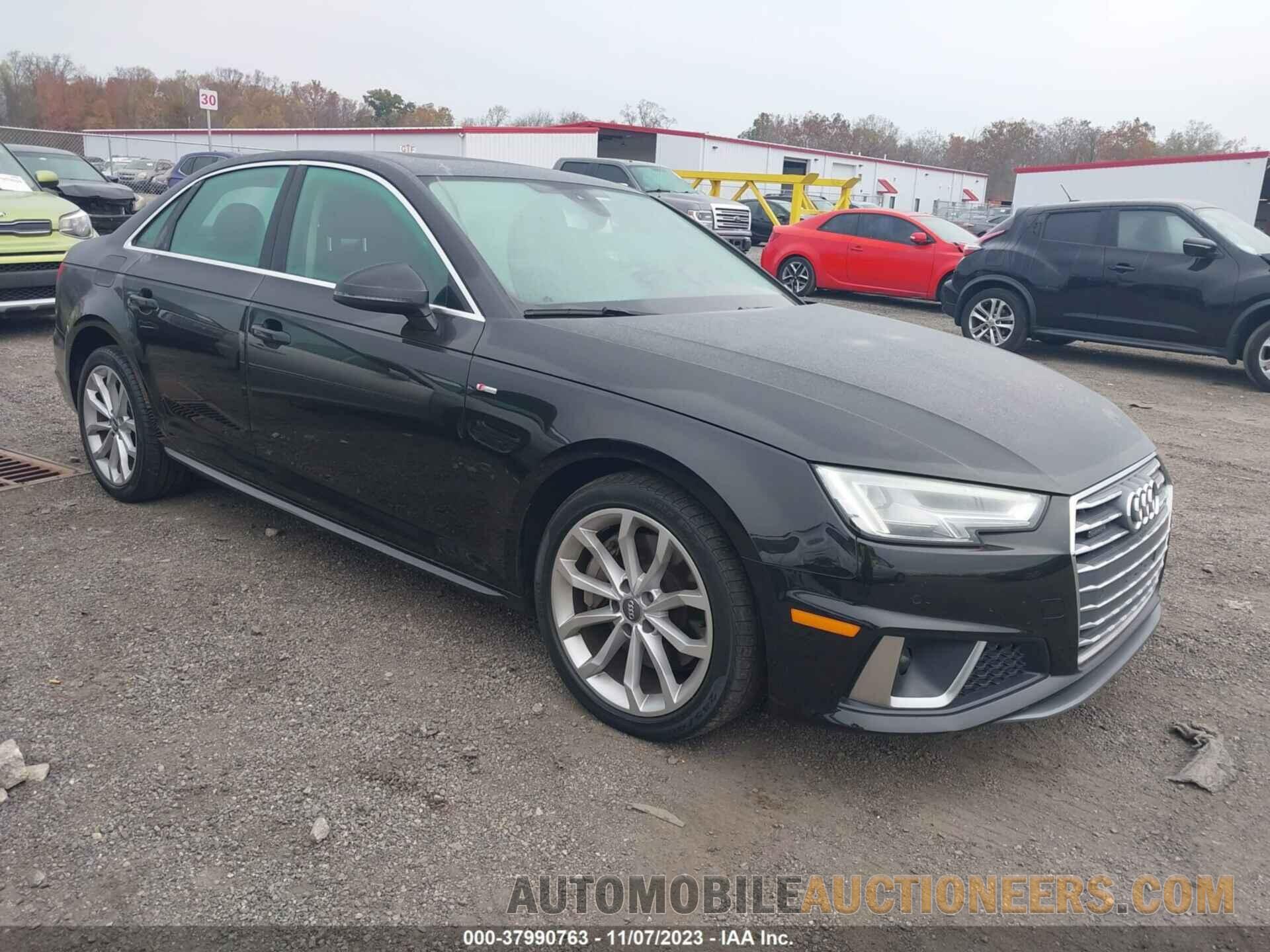 WAUENAF46KN002376 AUDI A4 2019