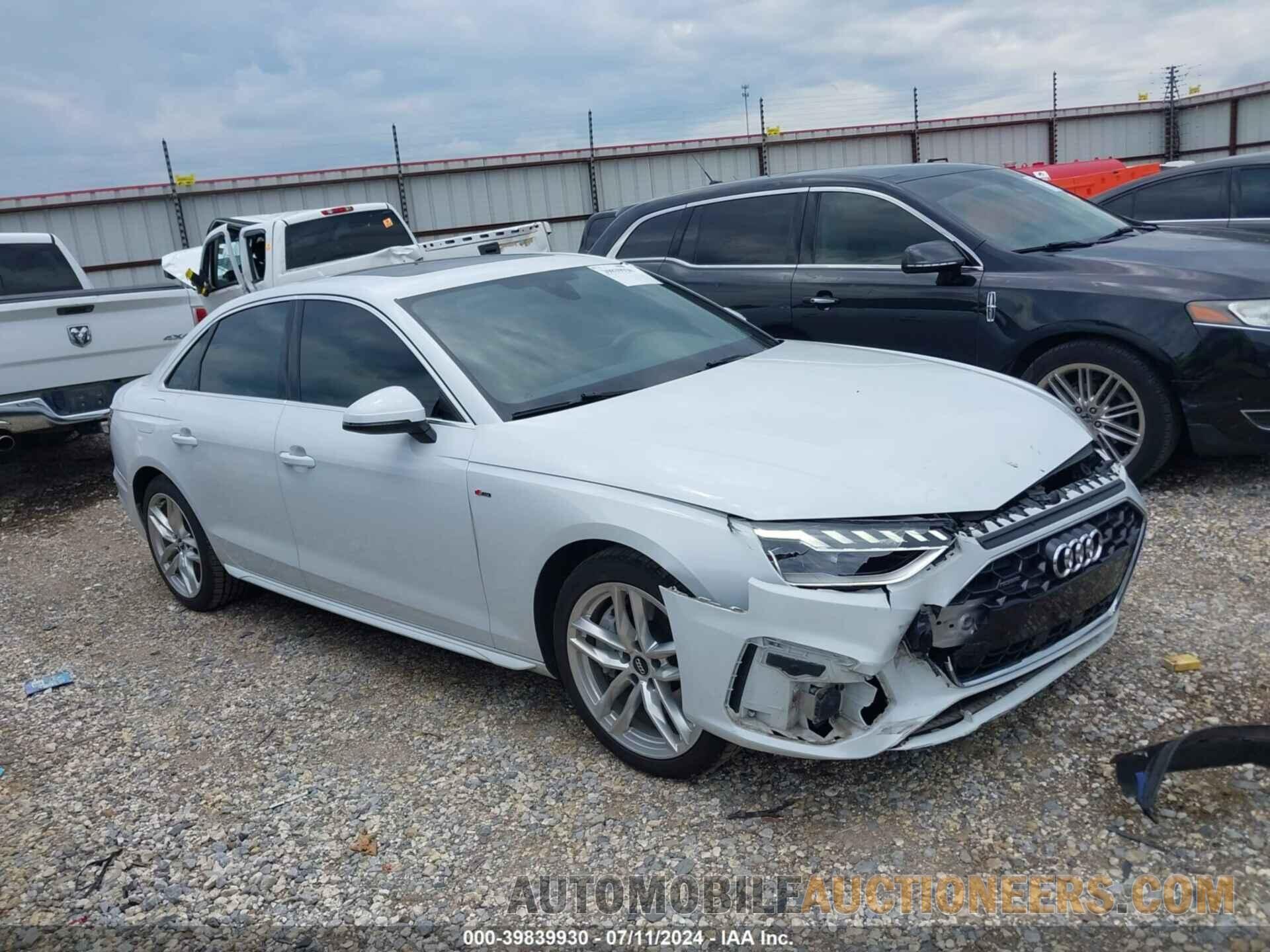 WAUENAF46LN008745 AUDI A4 2020