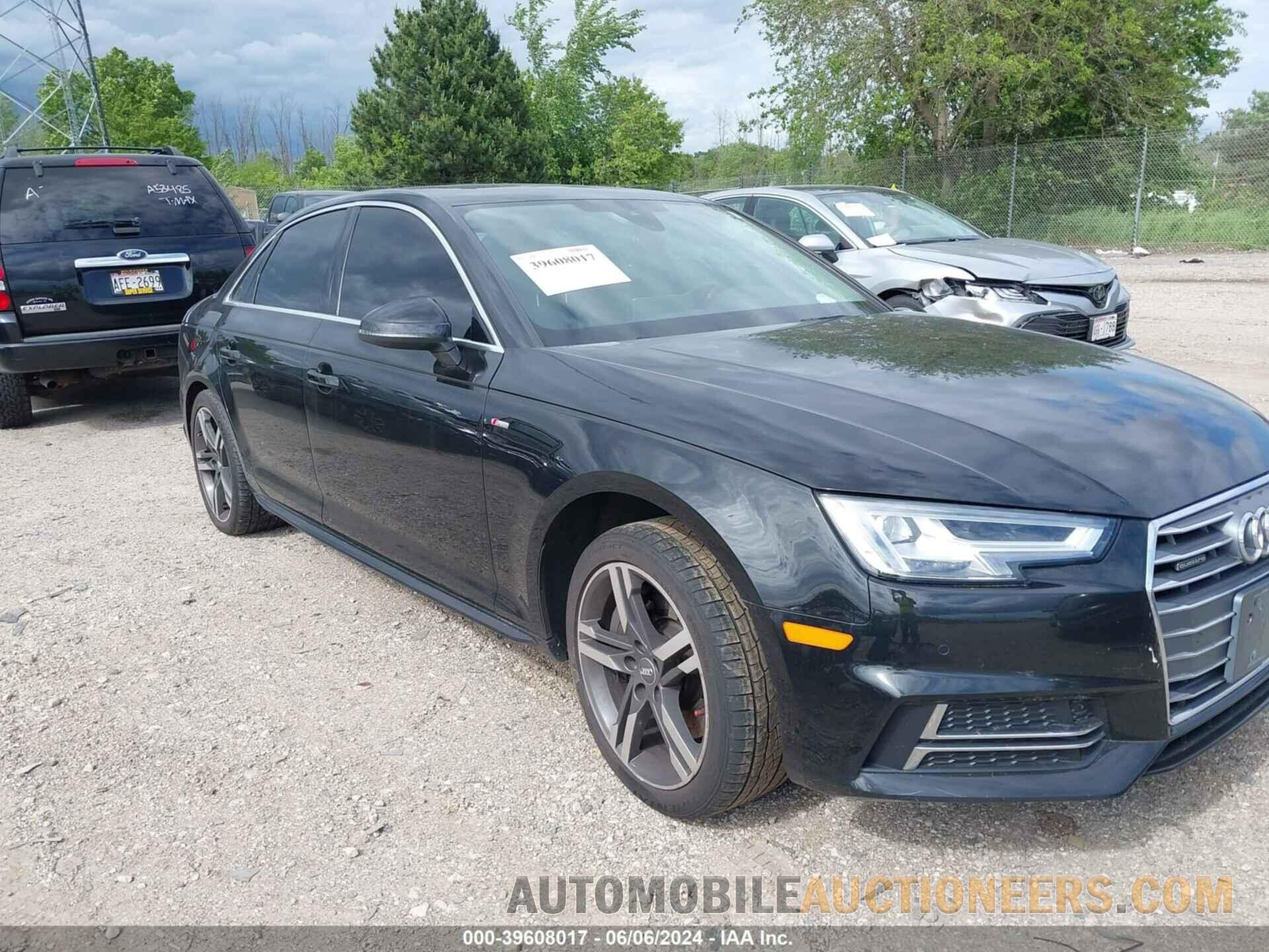 WAUENAF47HN001908 AUDI A4 2017