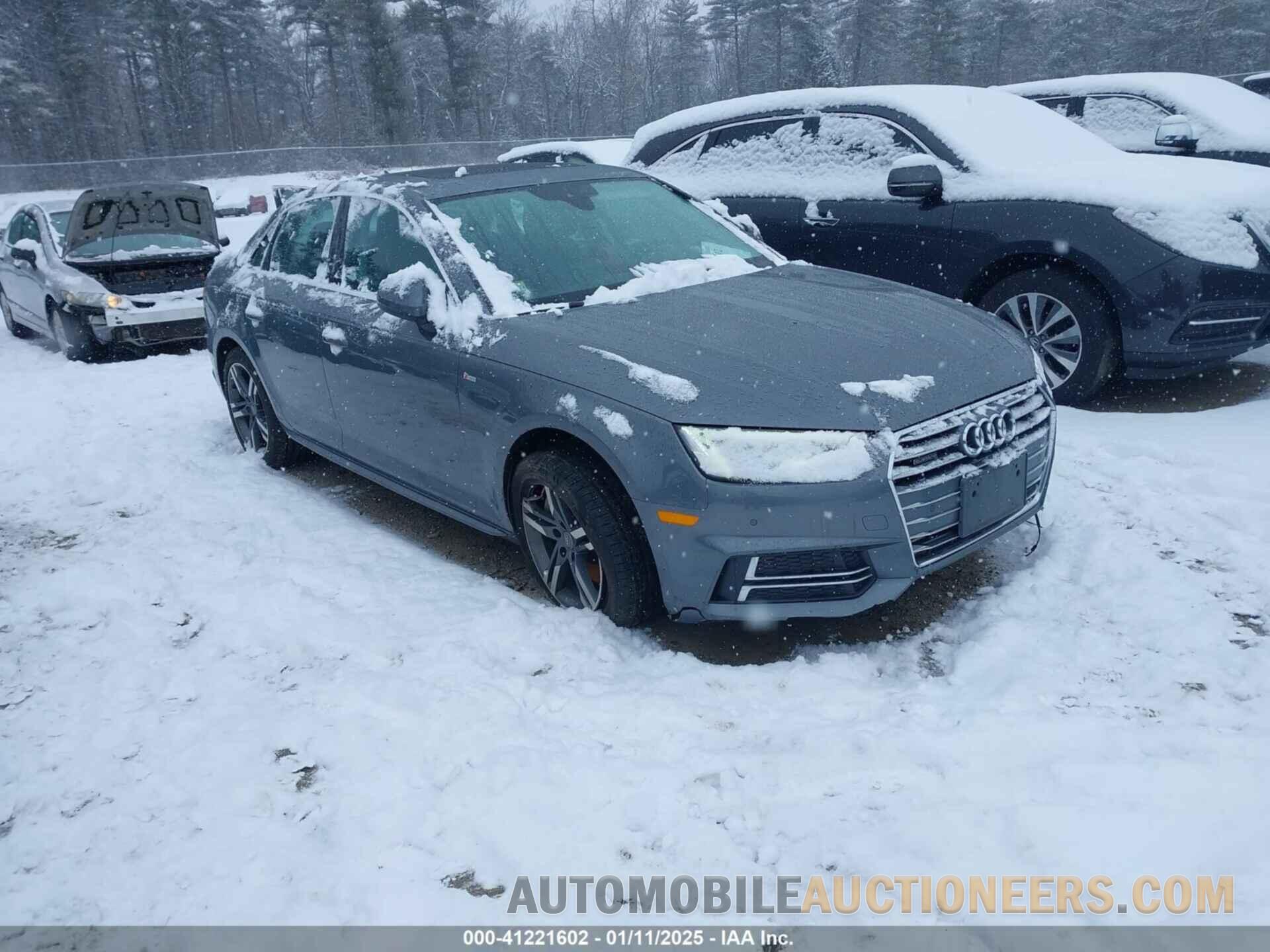 WAUENAF47HN011600 AUDI A4 2017