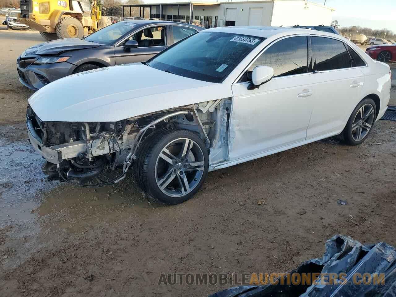 WAUENAF47HN021804 AUDI A4 2017