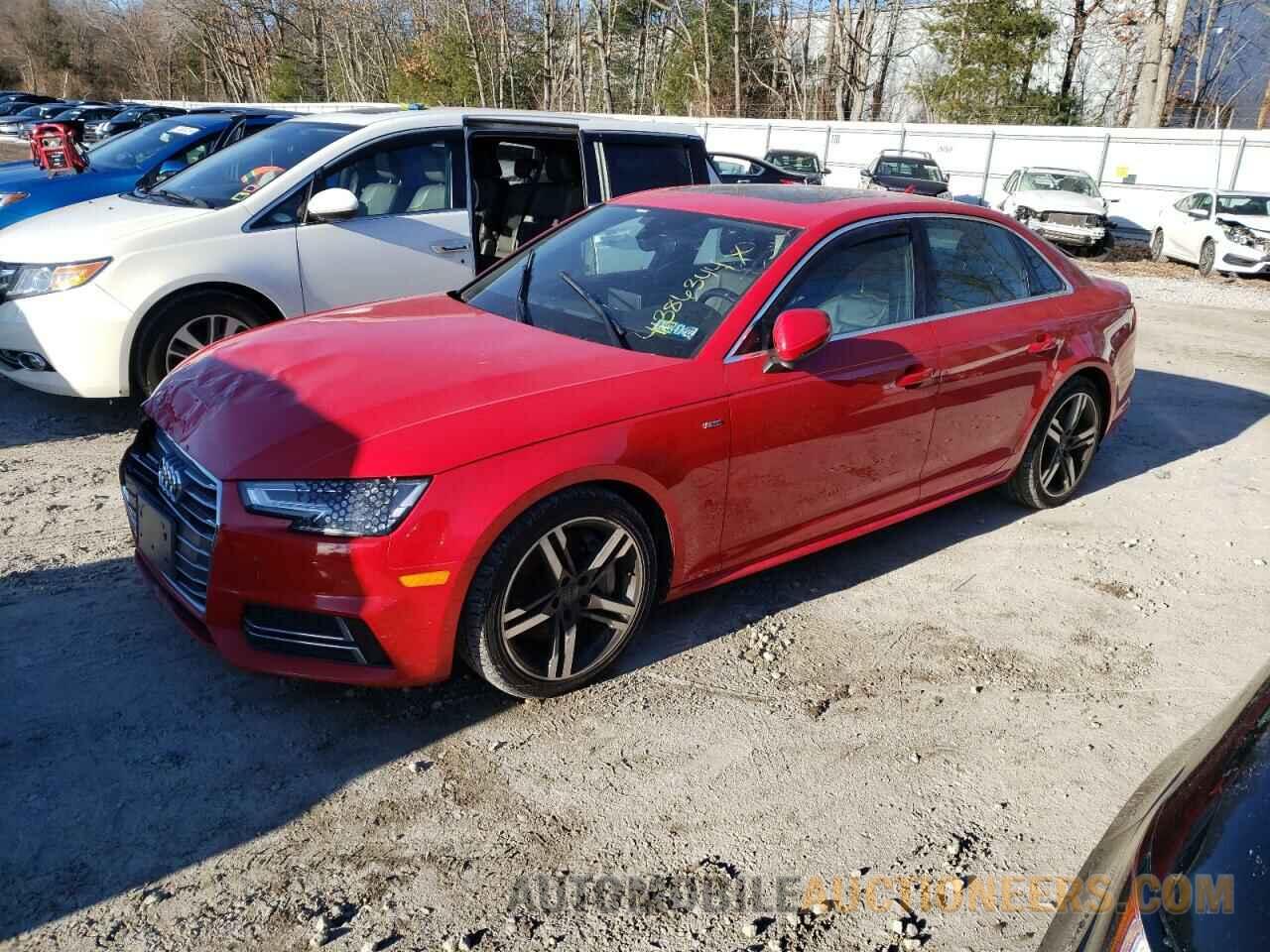 WAUENAF47HN022225 AUDI A4 2017