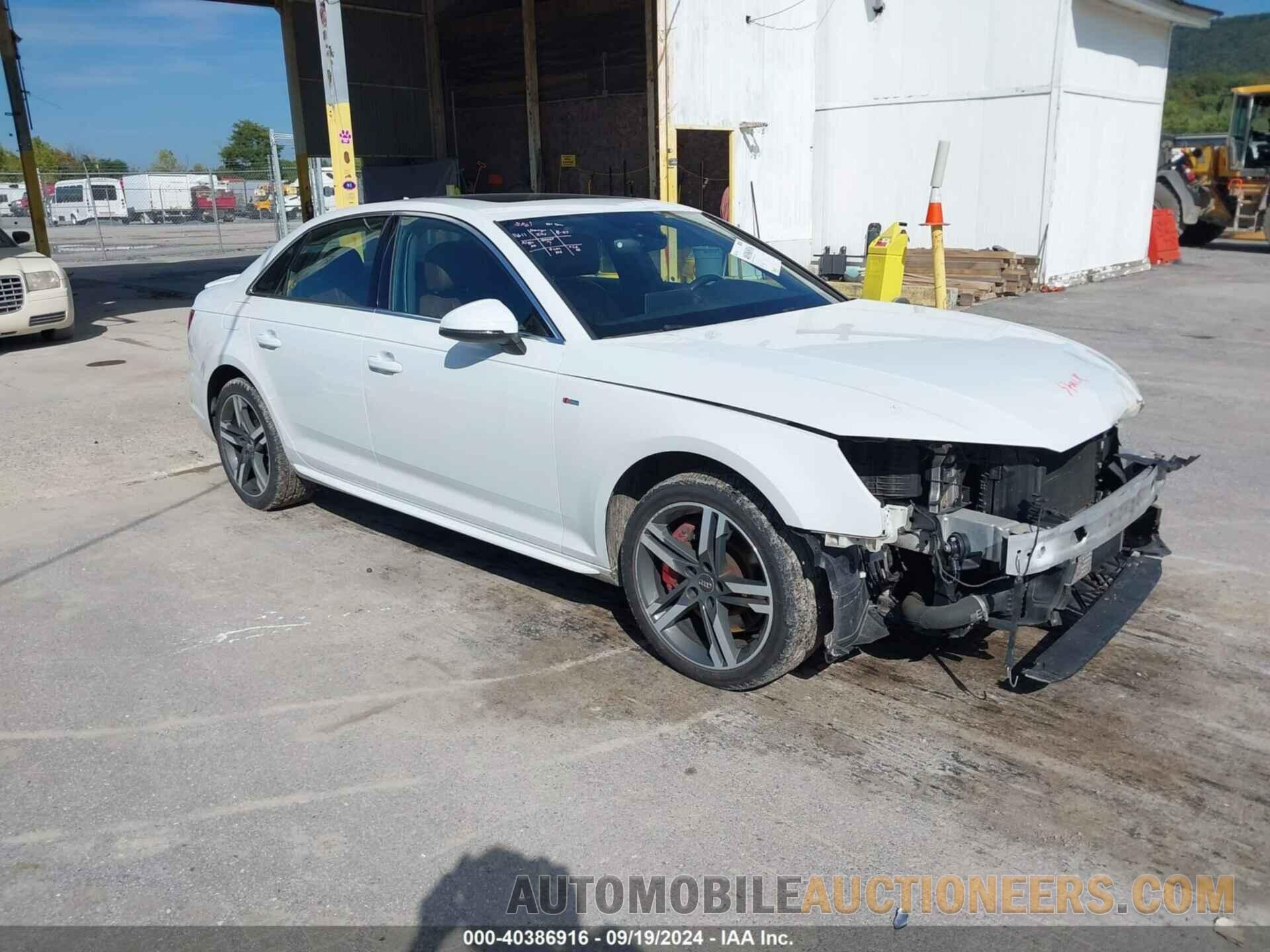 WAUENAF47HN033578 AUDI A4 2017