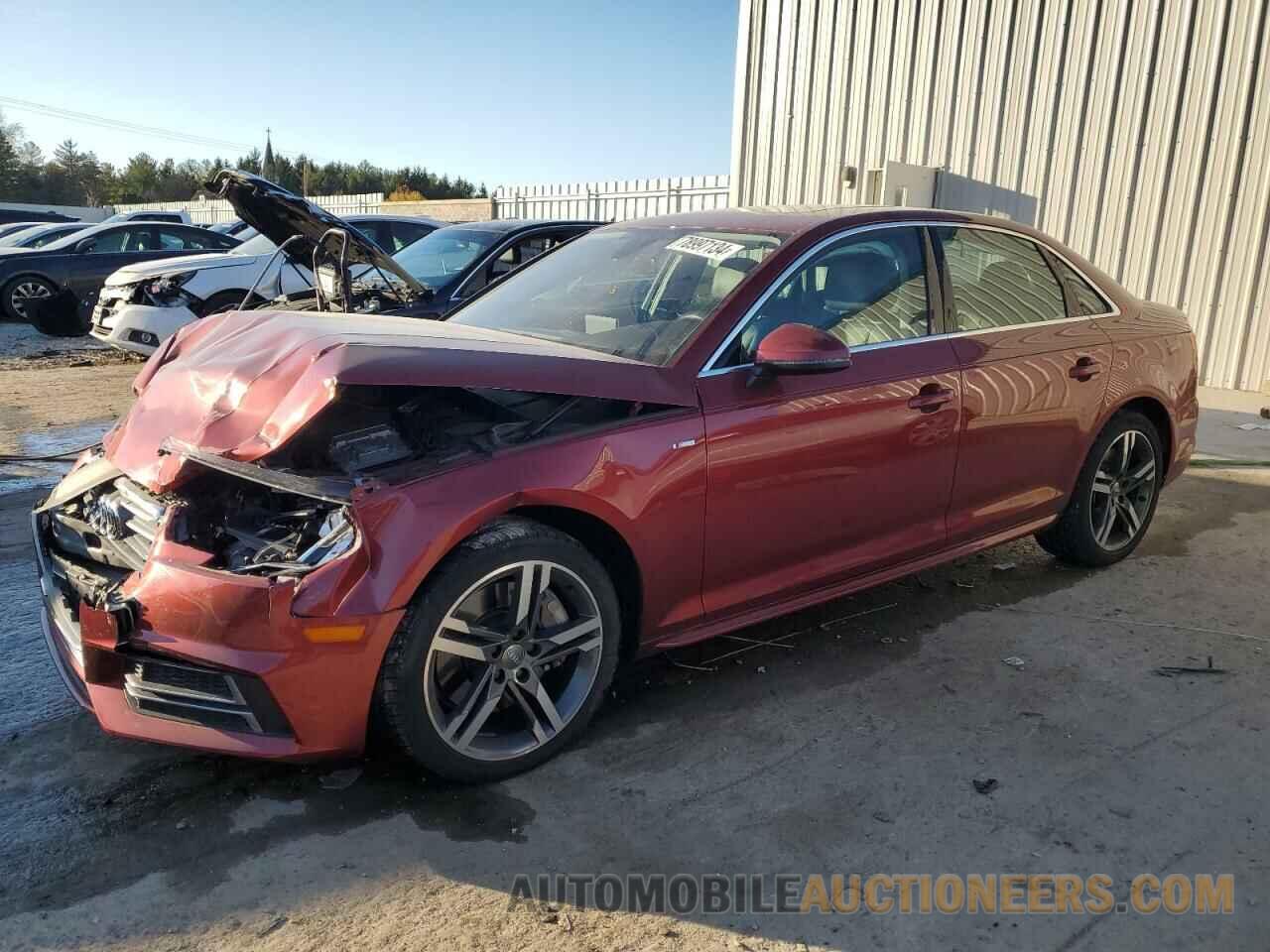 WAUENAF47JA033951 AUDI A4 2018