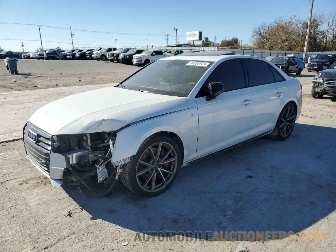 WAUENAF47JA100189 AUDI A4 2018