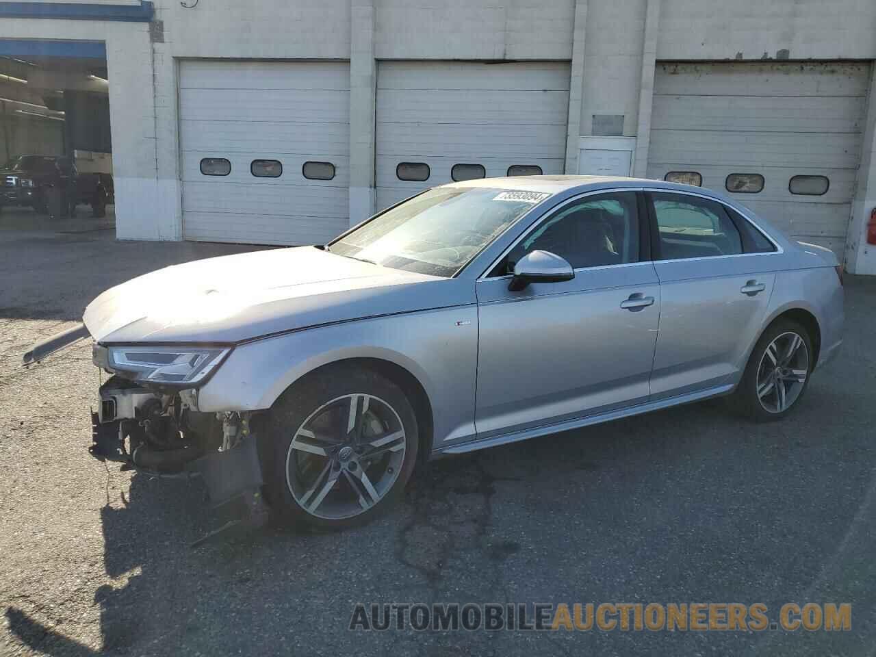 WAUENAF47JA168122 AUDI A4 2018