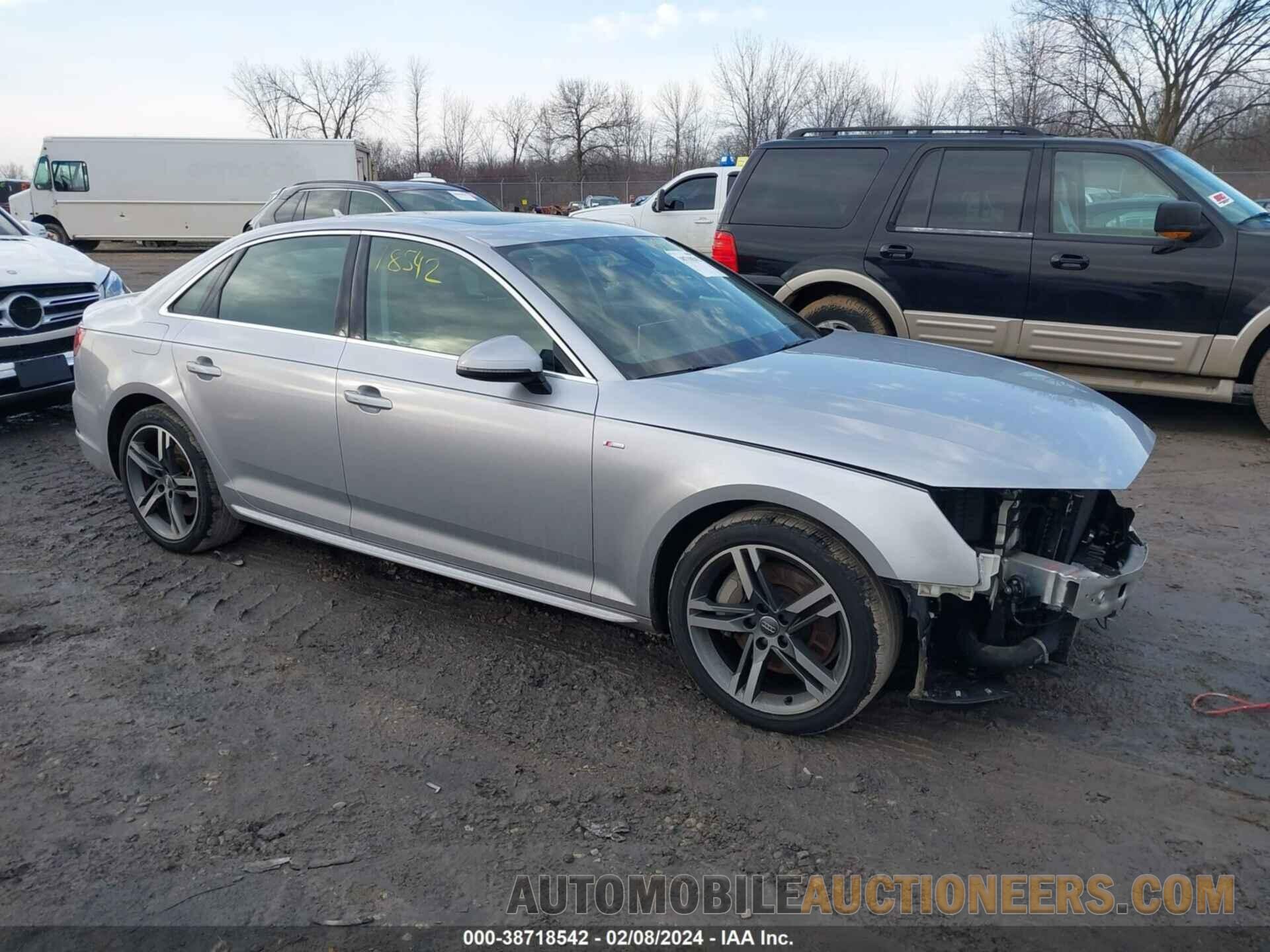 WAUENAF47JN007245 AUDI A4 2018