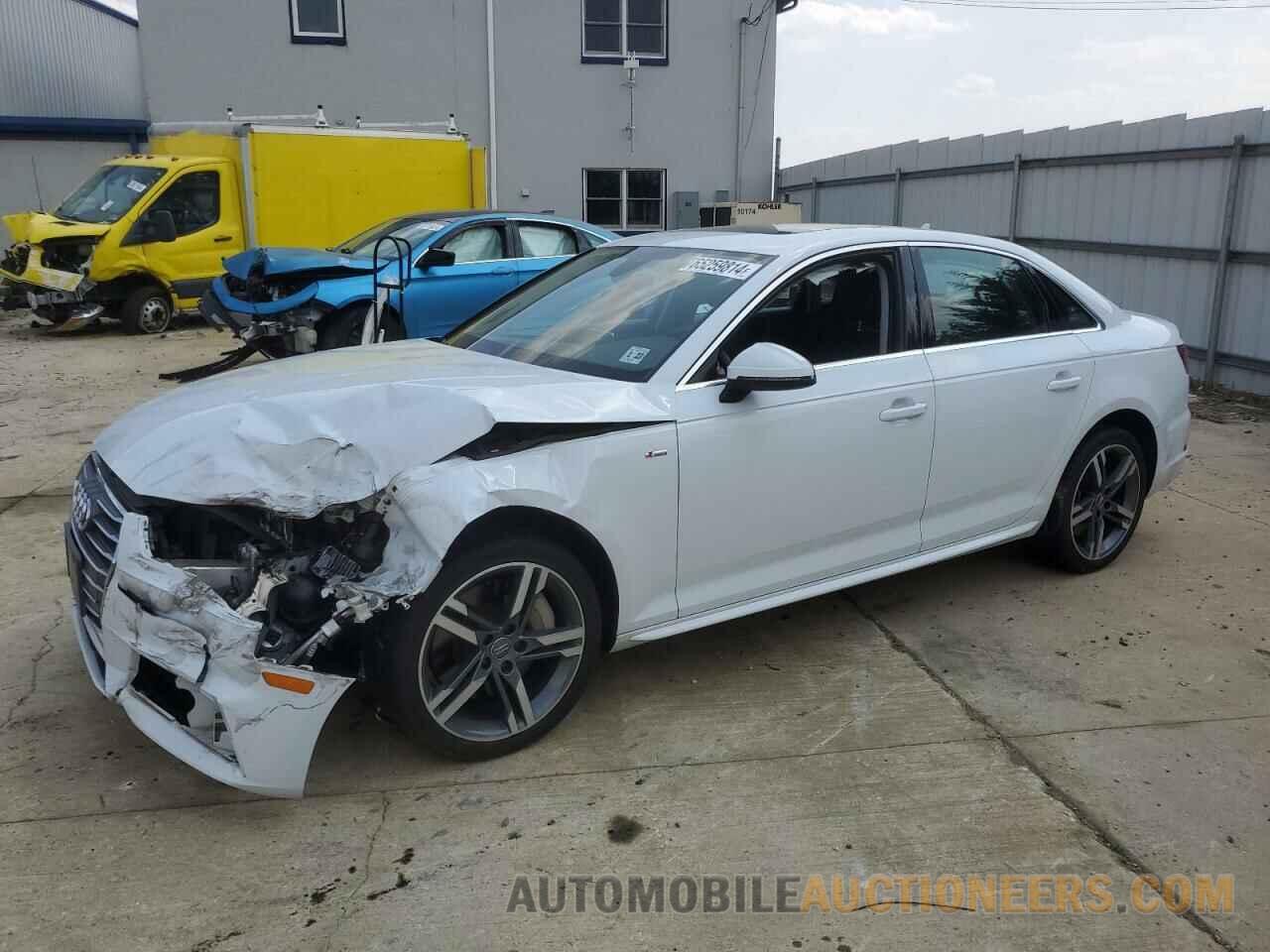 WAUENAF47JN007763 AUDI A4 2018