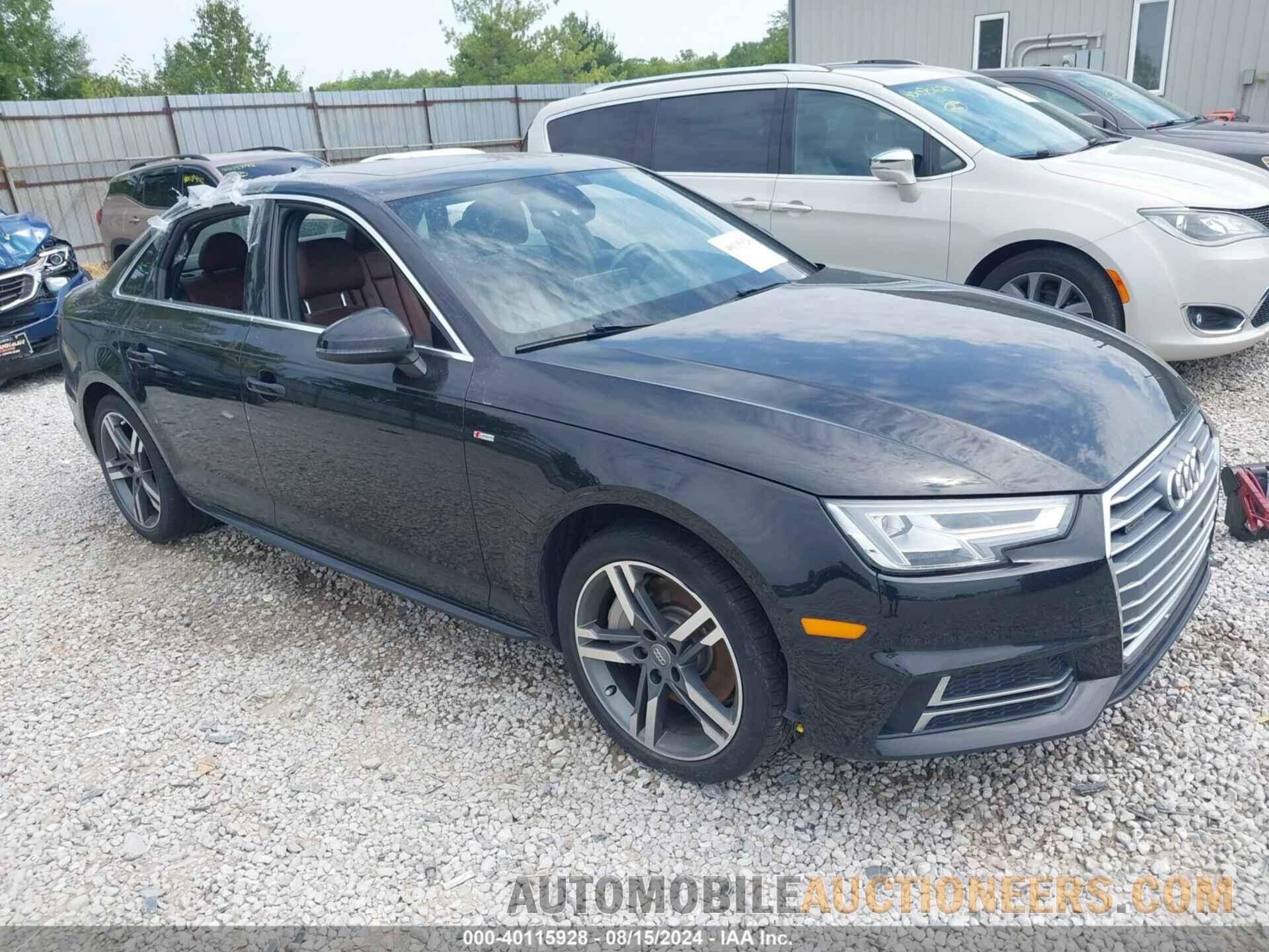 WAUENAF47JN019573 AUDI A4 2018