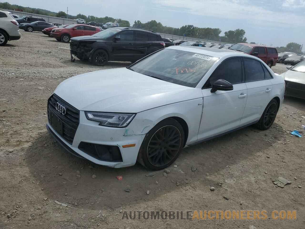 WAUENAF47KA001888 AUDI A4 2019