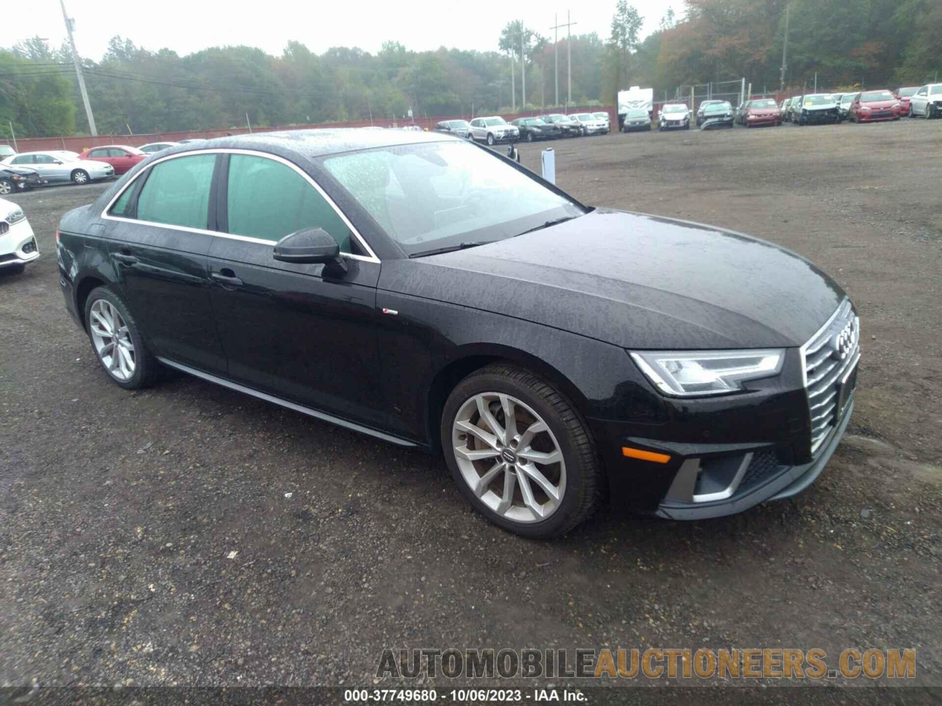 WAUENAF47KA002524 AUDI A4 2019