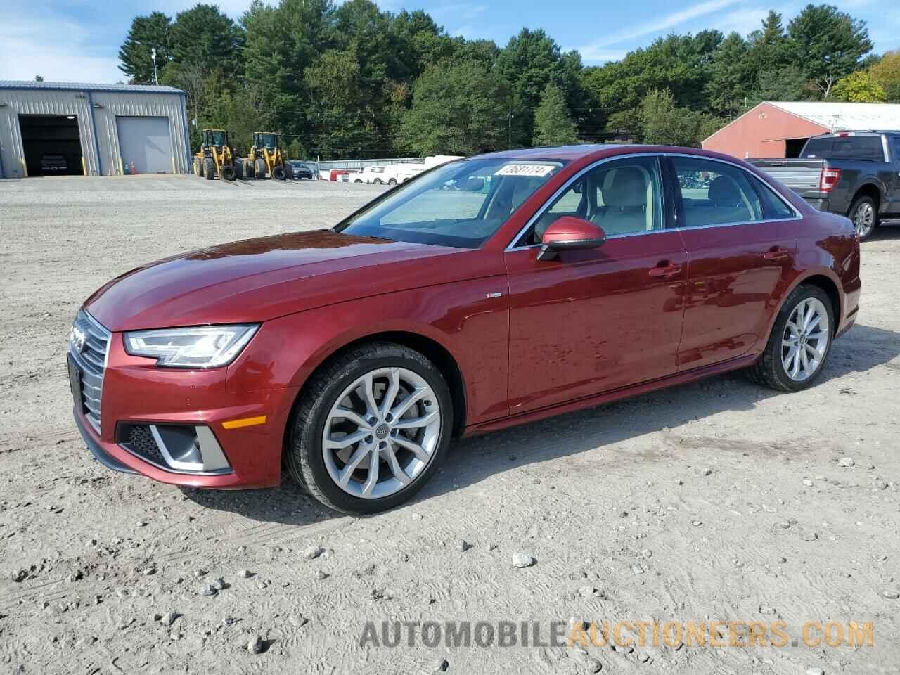 WAUENAF47KA024104 AUDI A4 2019