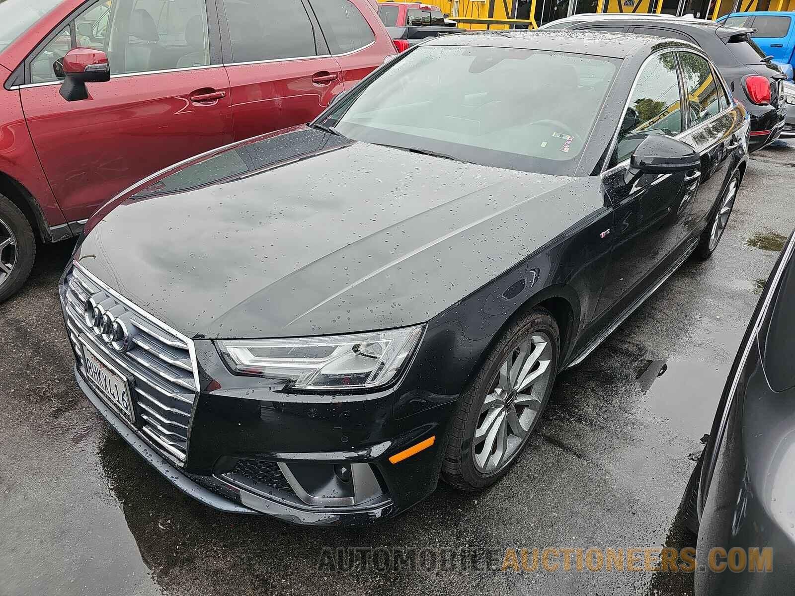 WAUENAF47KN005111 Audi A4 Sedan 2019