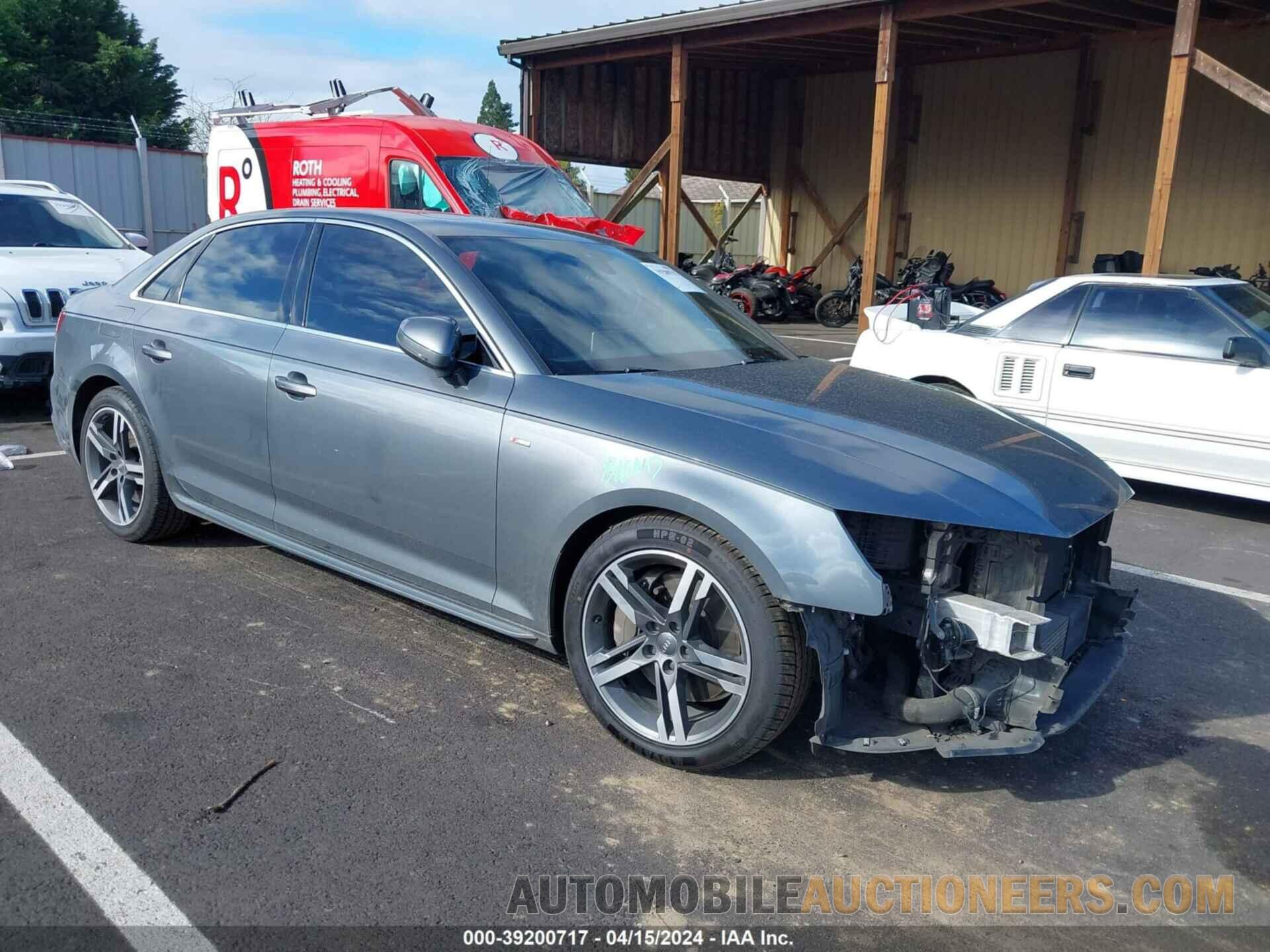 WAUENAF48HN013923 AUDI A4 2017