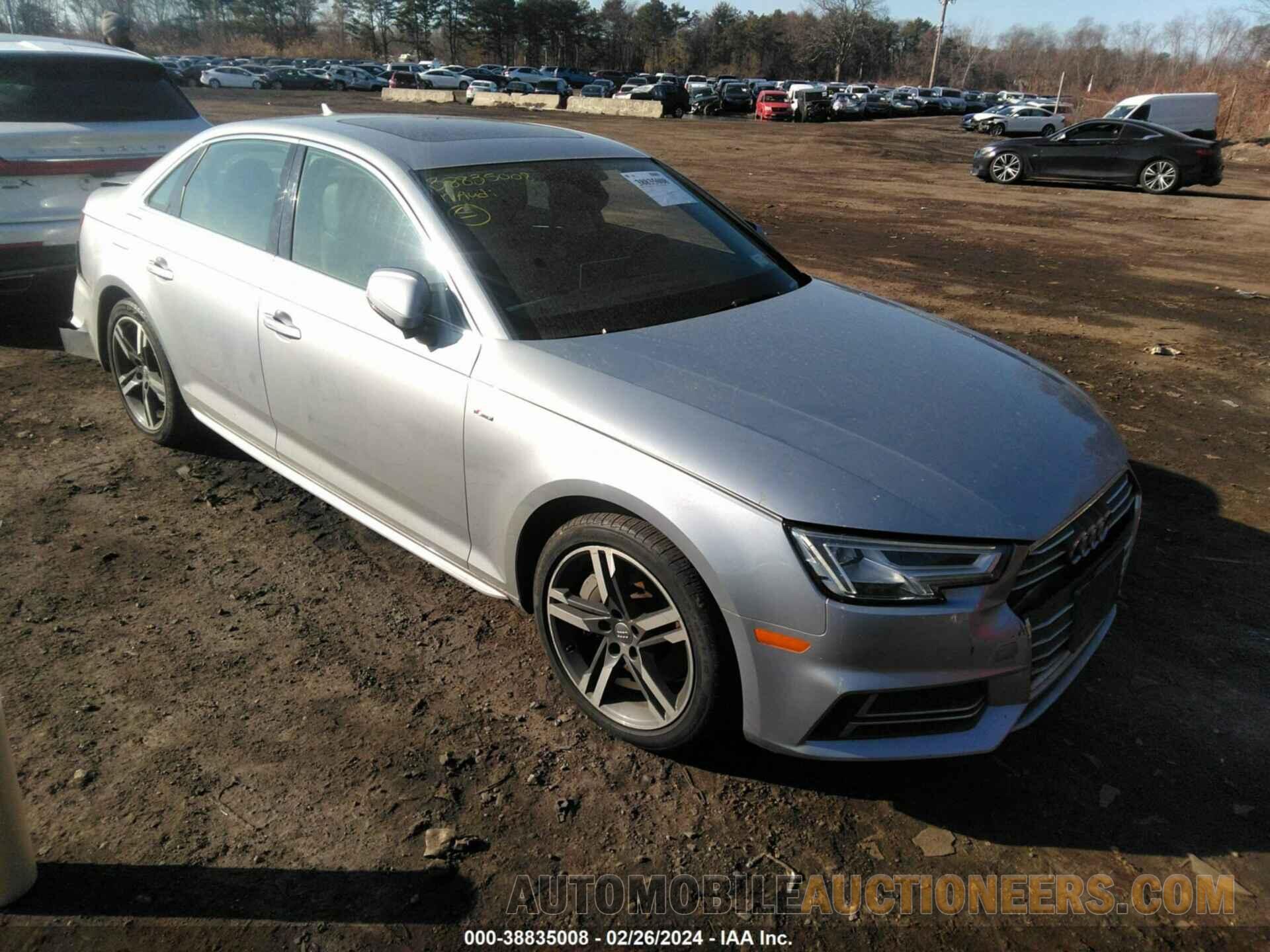 WAUENAF48HN014313 AUDI A4 2017