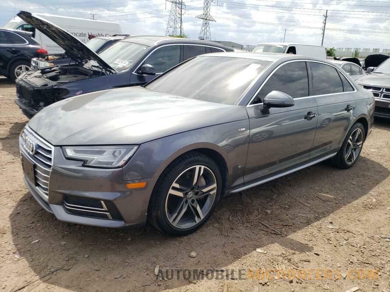 WAUENAF48HN014716 AUDI A4 2017