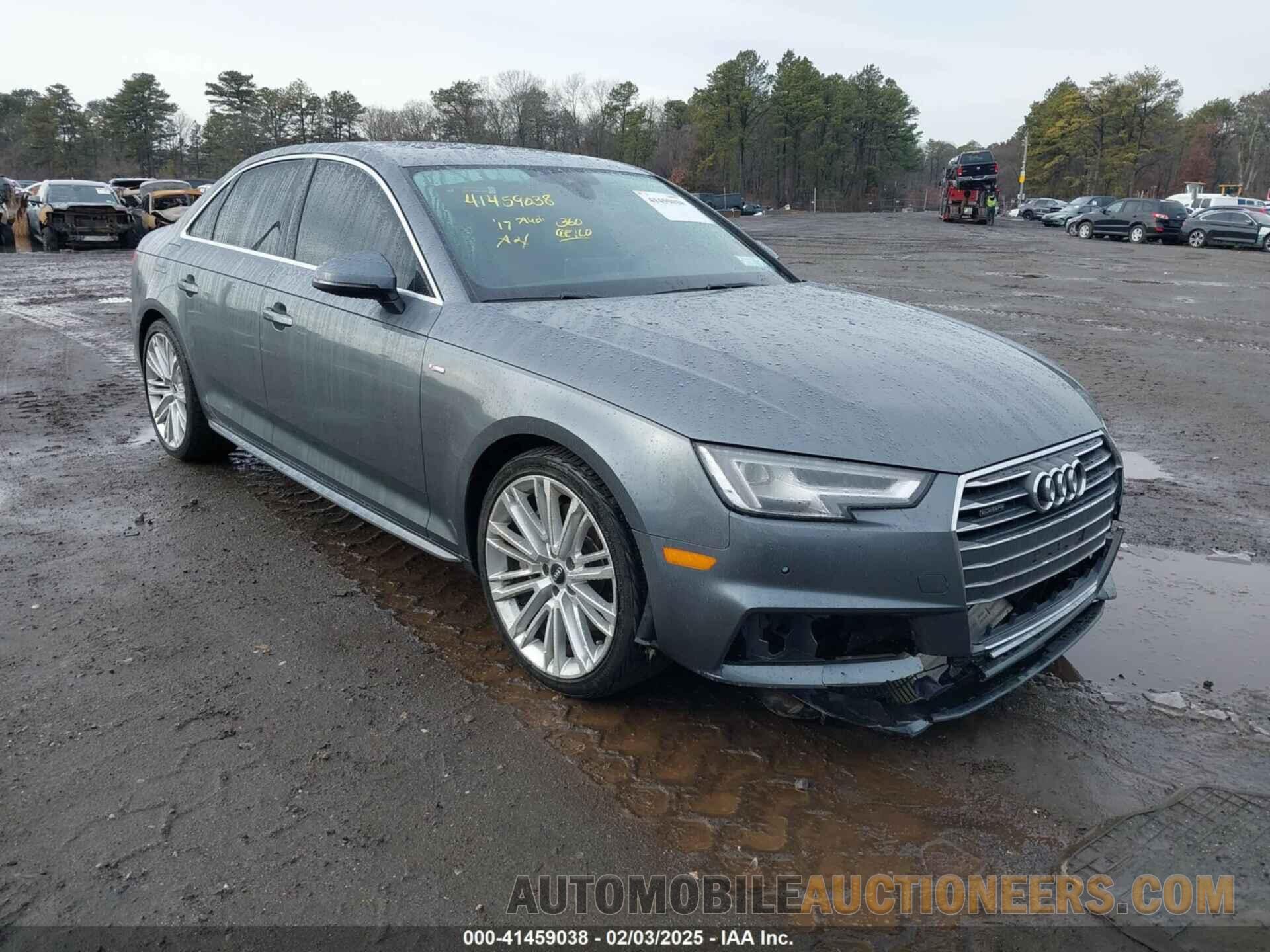 WAUENAF48HN016269 AUDI A4 2017