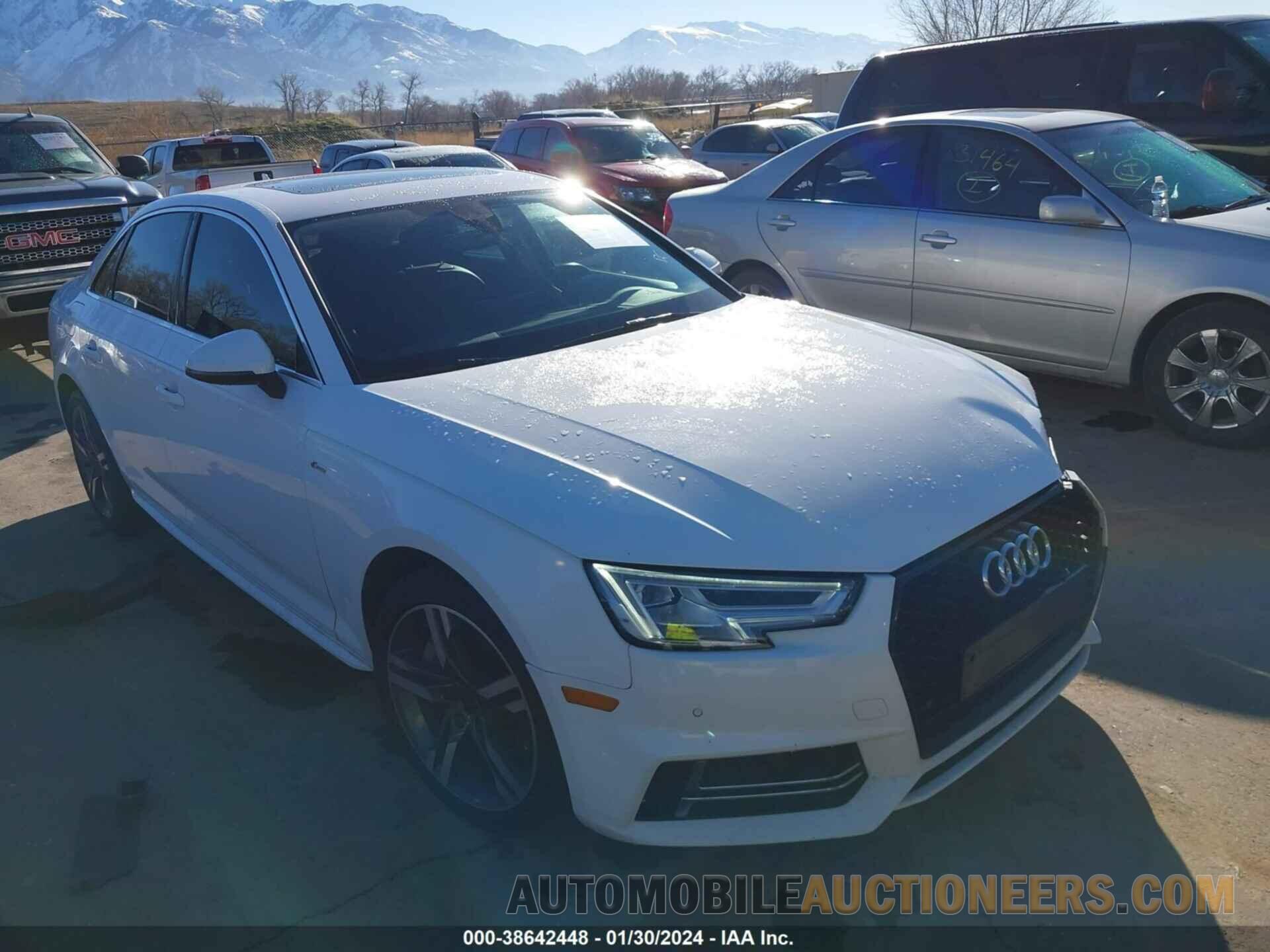 WAUENAF48HN026347 AUDI A4 2017