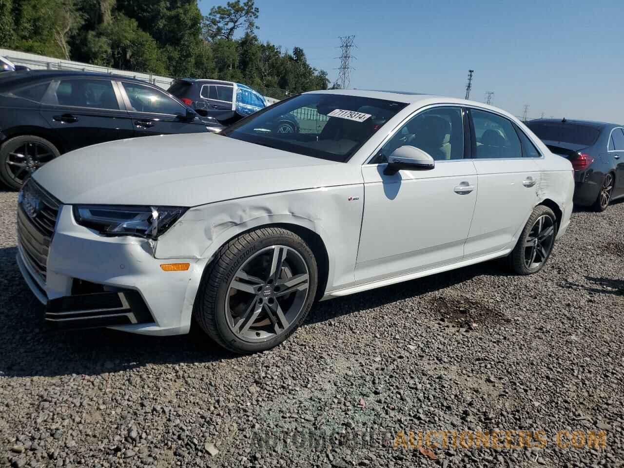 WAUENAF48HN037414 AUDI A4 2017