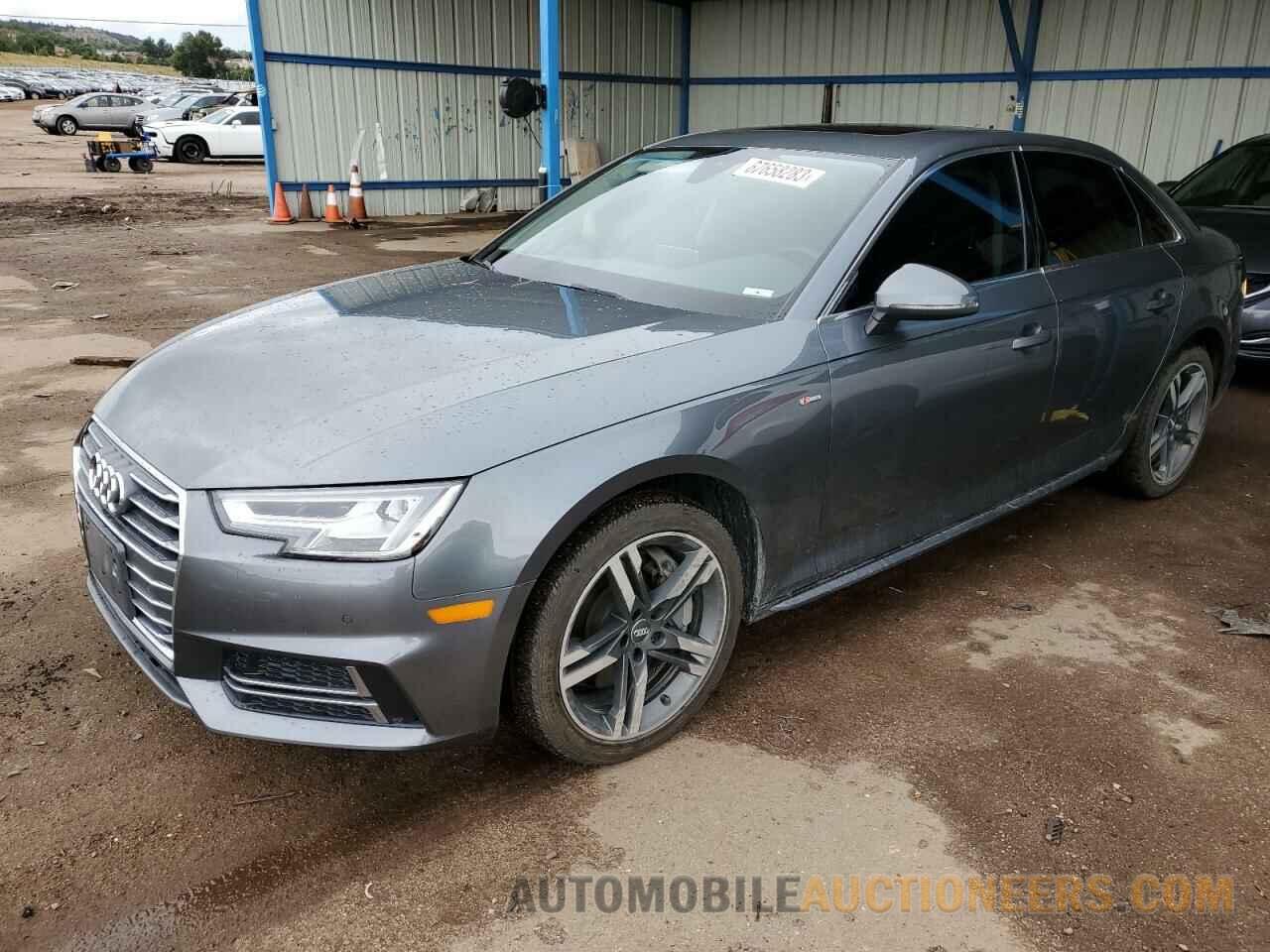 WAUENAF48HN047649 AUDI A4 2017