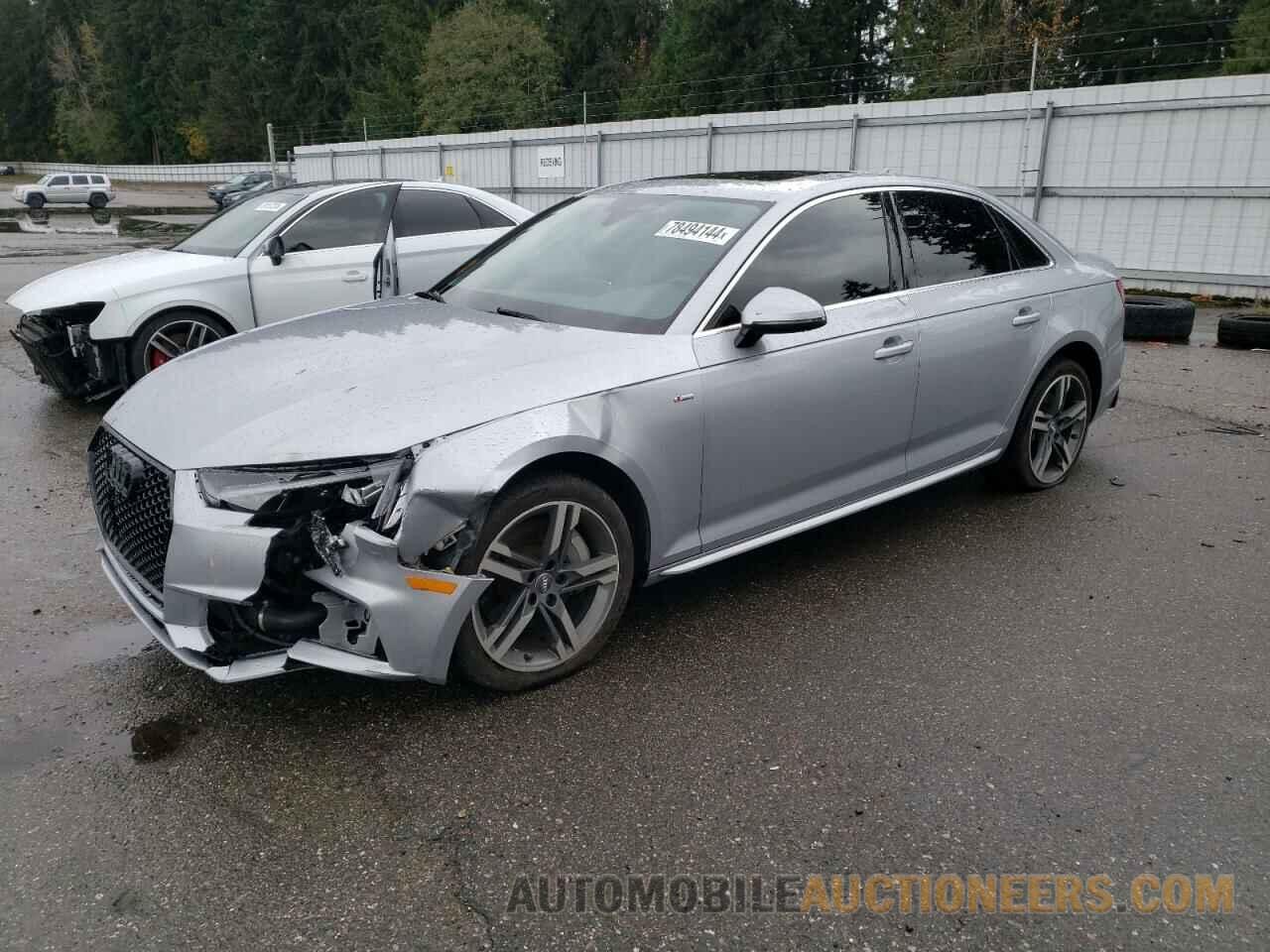 WAUENAF48HN063981 AUDI A4 2017