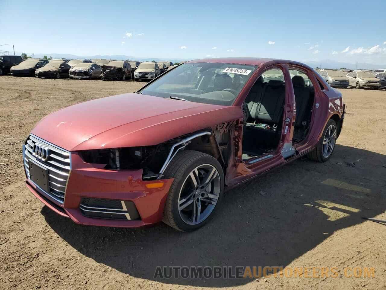 WAUENAF48JA021601 AUDI A4 2018