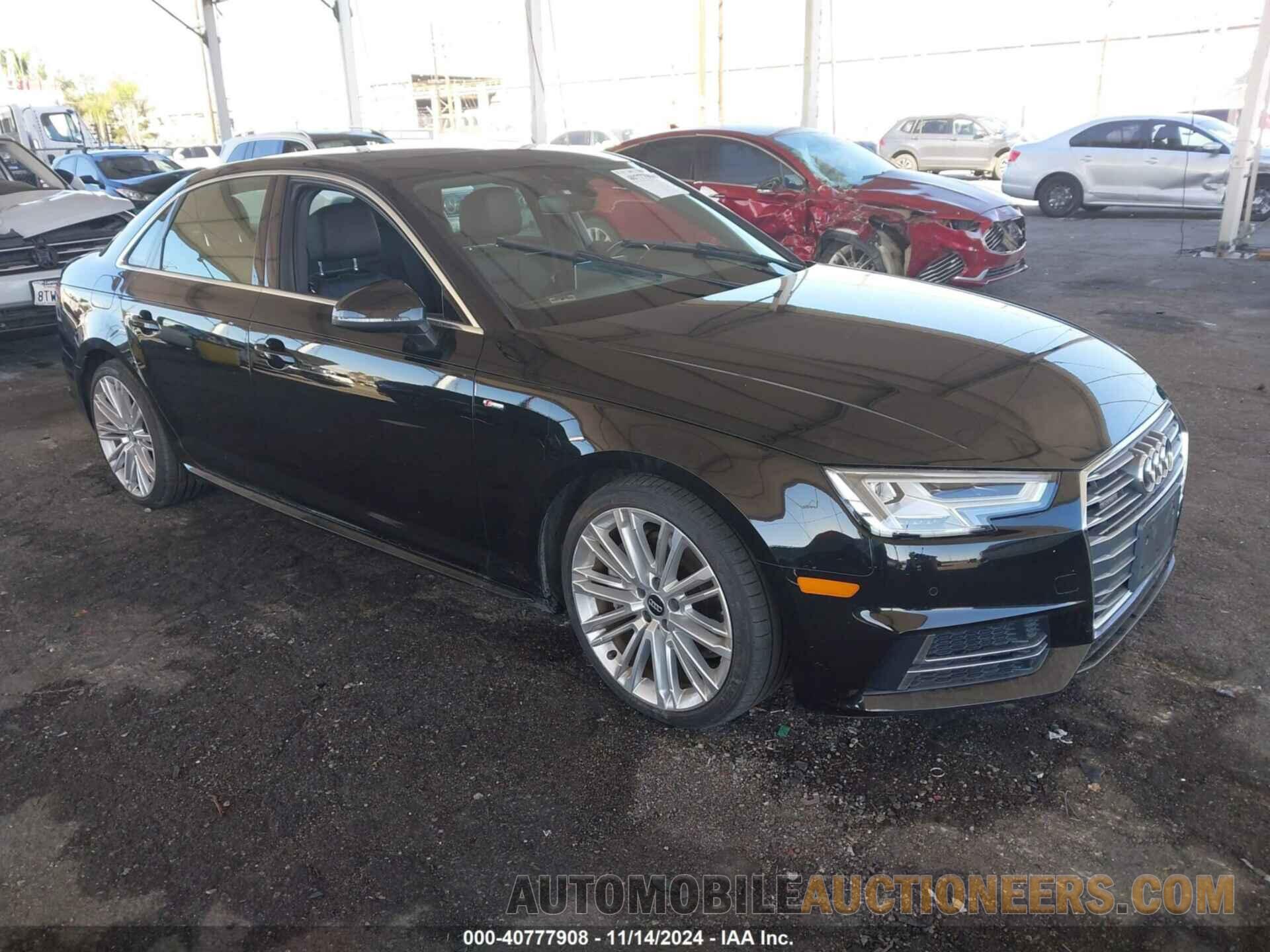 WAUENAF48JA063430 AUDI A4 2018