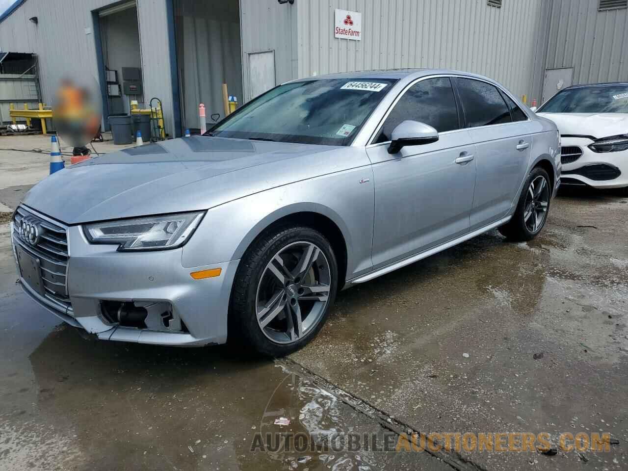 WAUENAF48JA104655 AUDI A4 2018