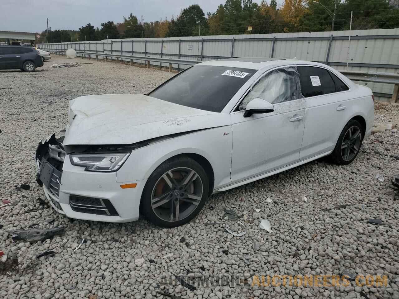 WAUENAF48JA123223 AUDI A4 2018