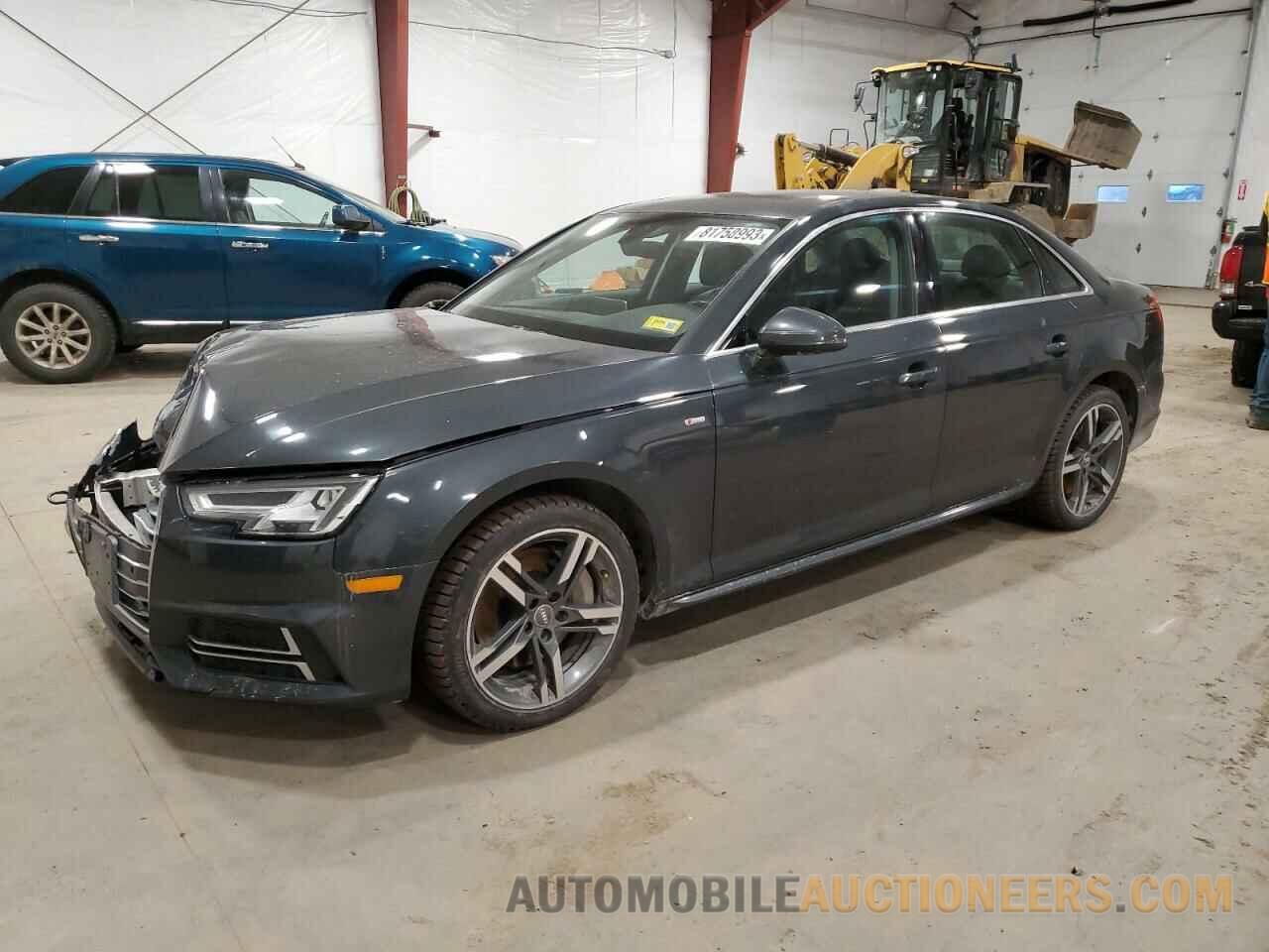 WAUENAF48JA134593 AUDI A4 2018