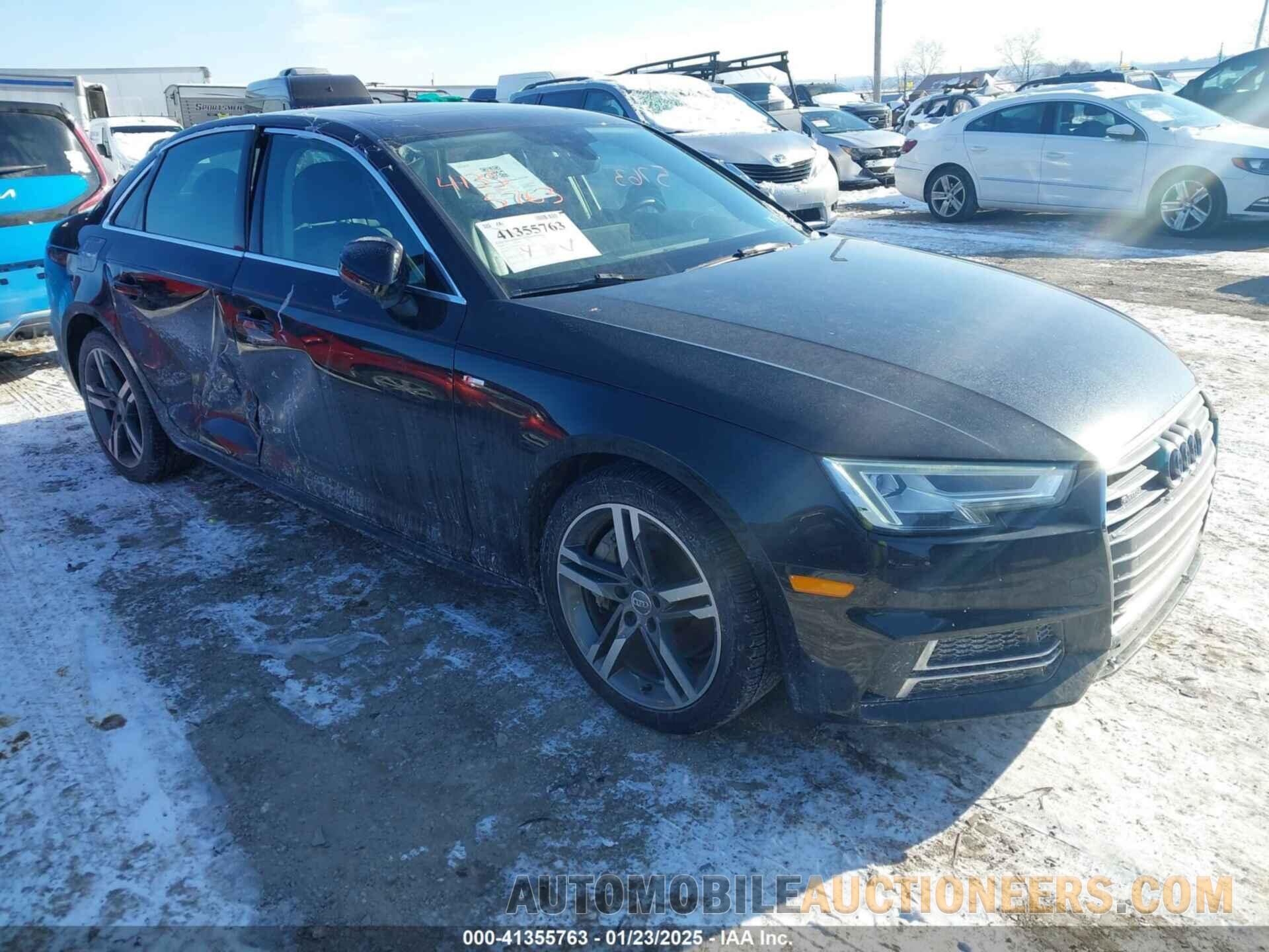 WAUENAF48JA145223 AUDI A4 2018