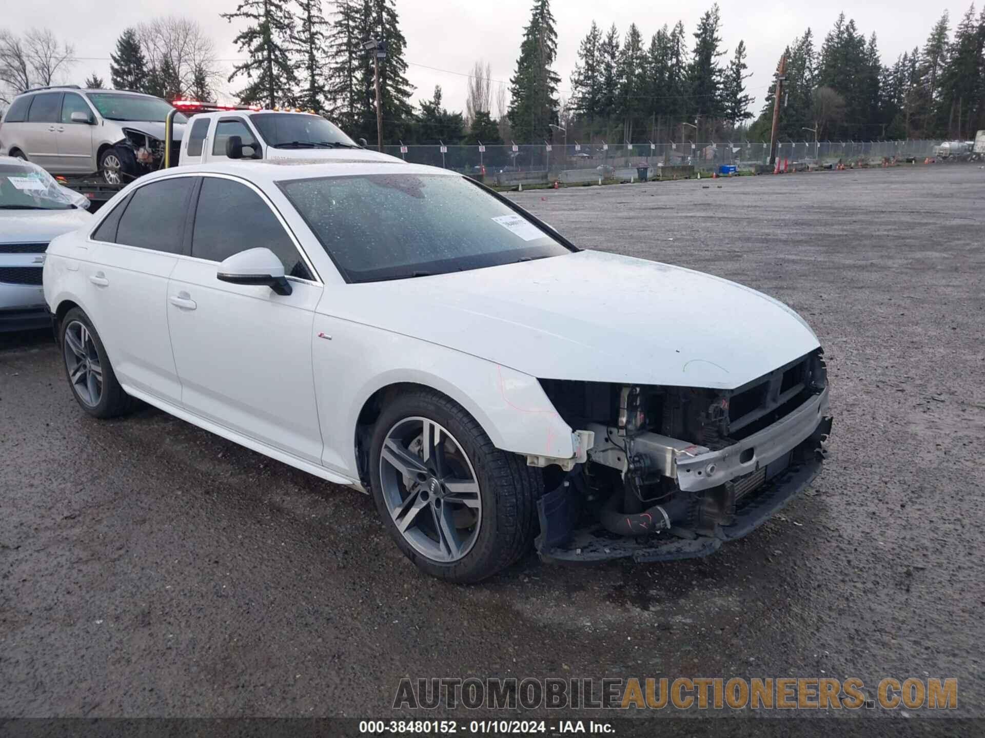 WAUENAF48JN002314 AUDI A4 2018