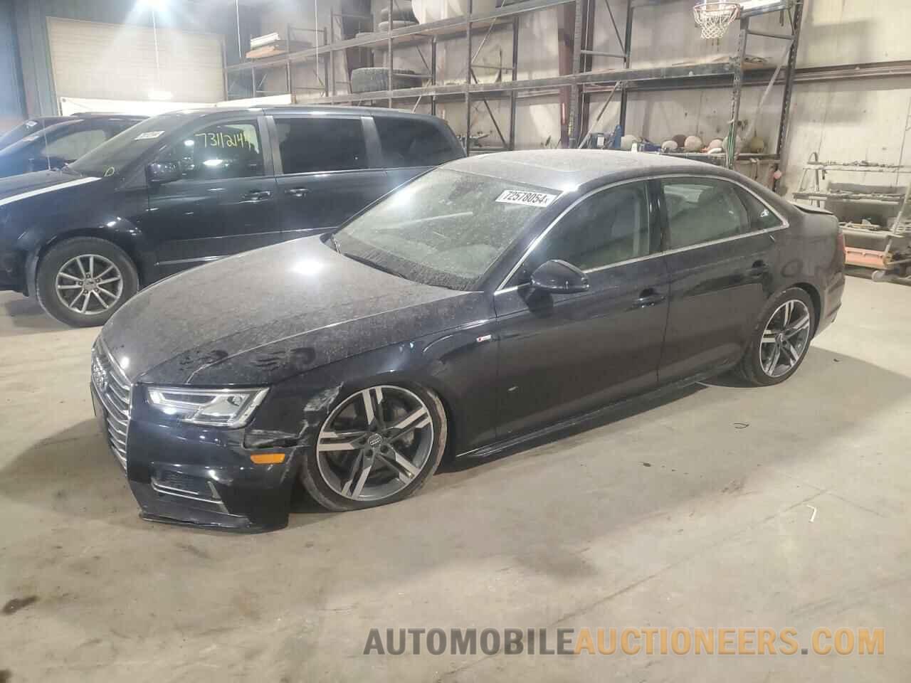 WAUENAF48JN003222 AUDI A4 2018