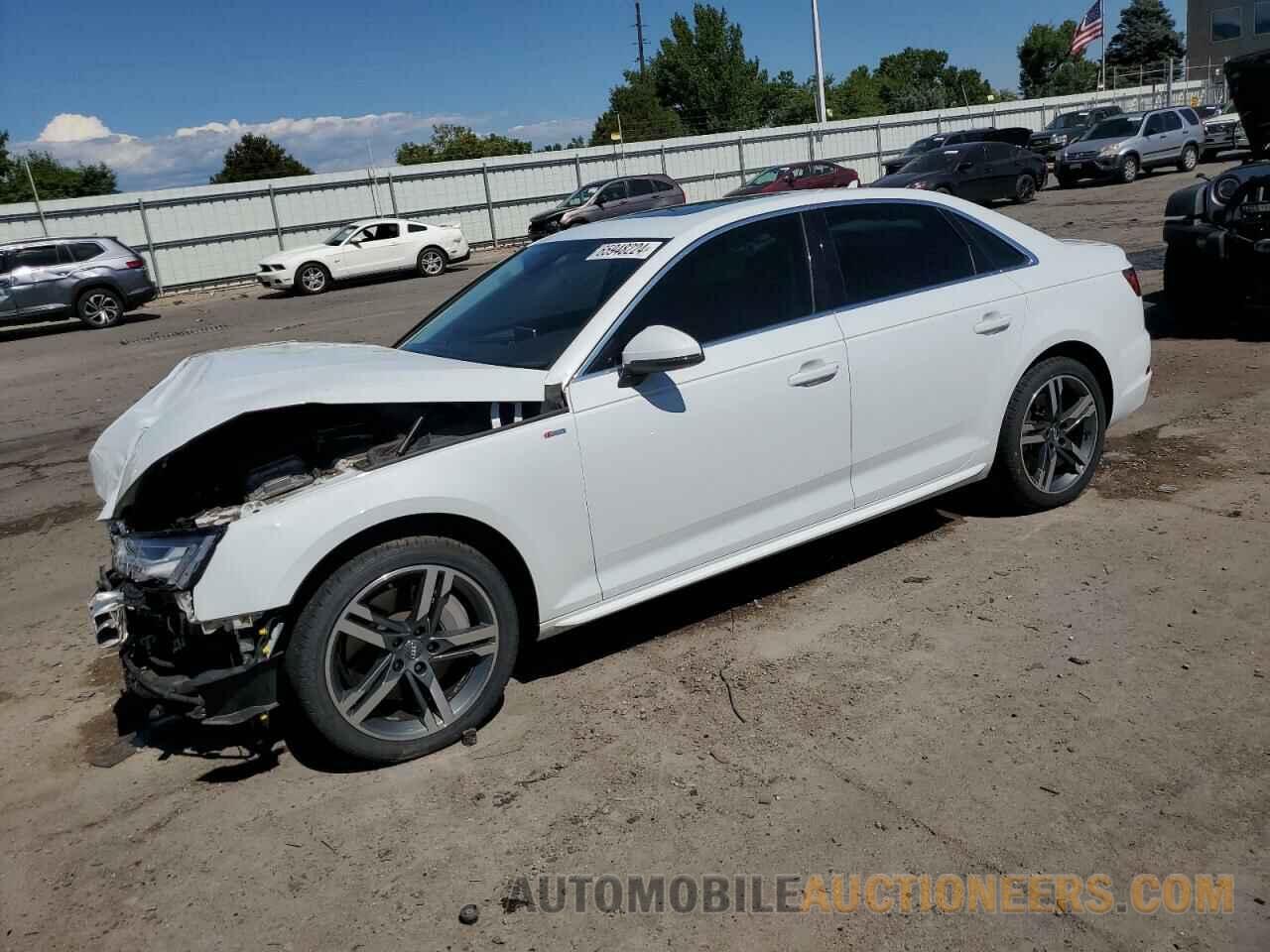 WAUENAF48JN003284 AUDI A4 2018