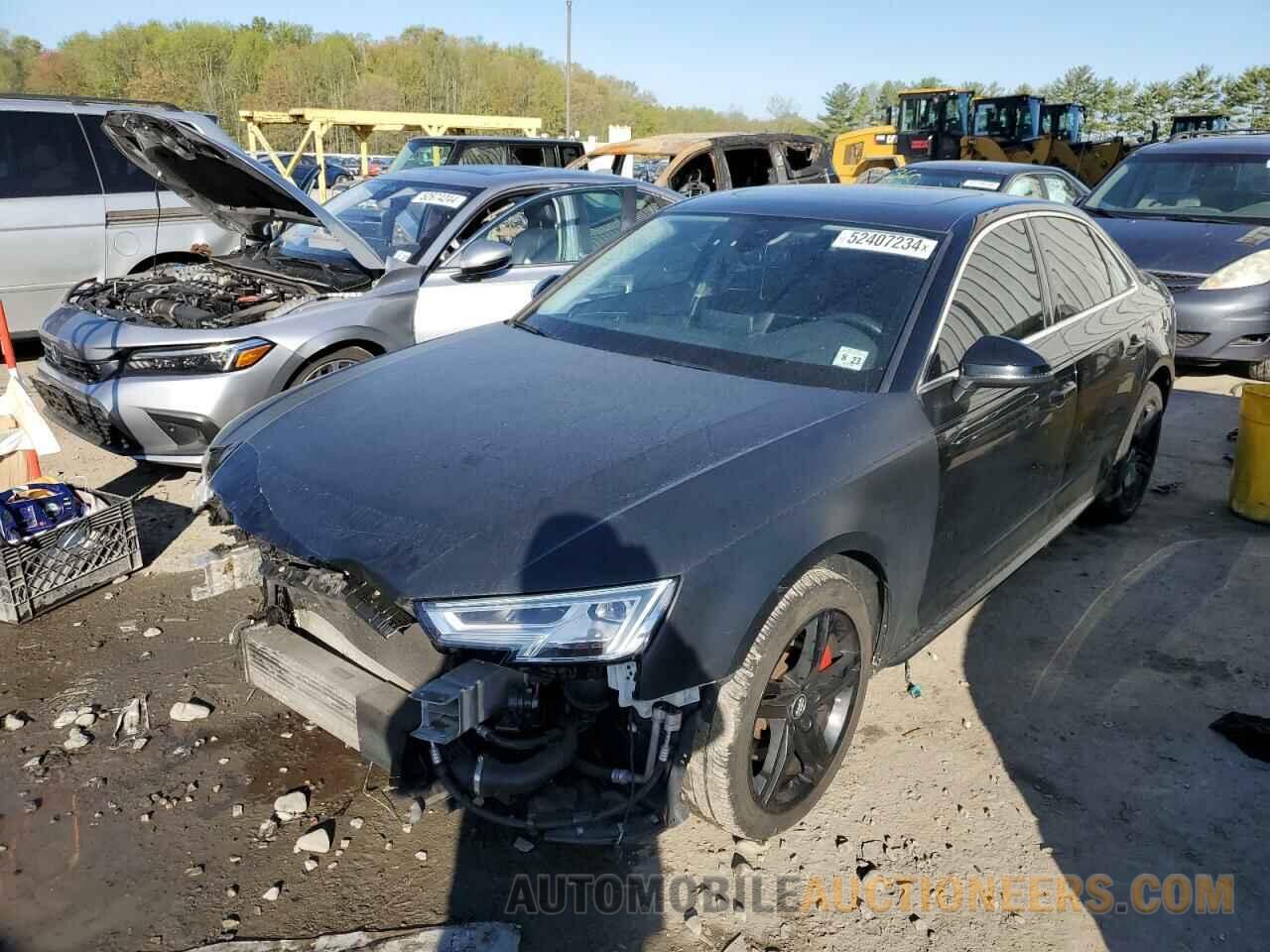 WAUENAF48JN003608 AUDI A4 2018