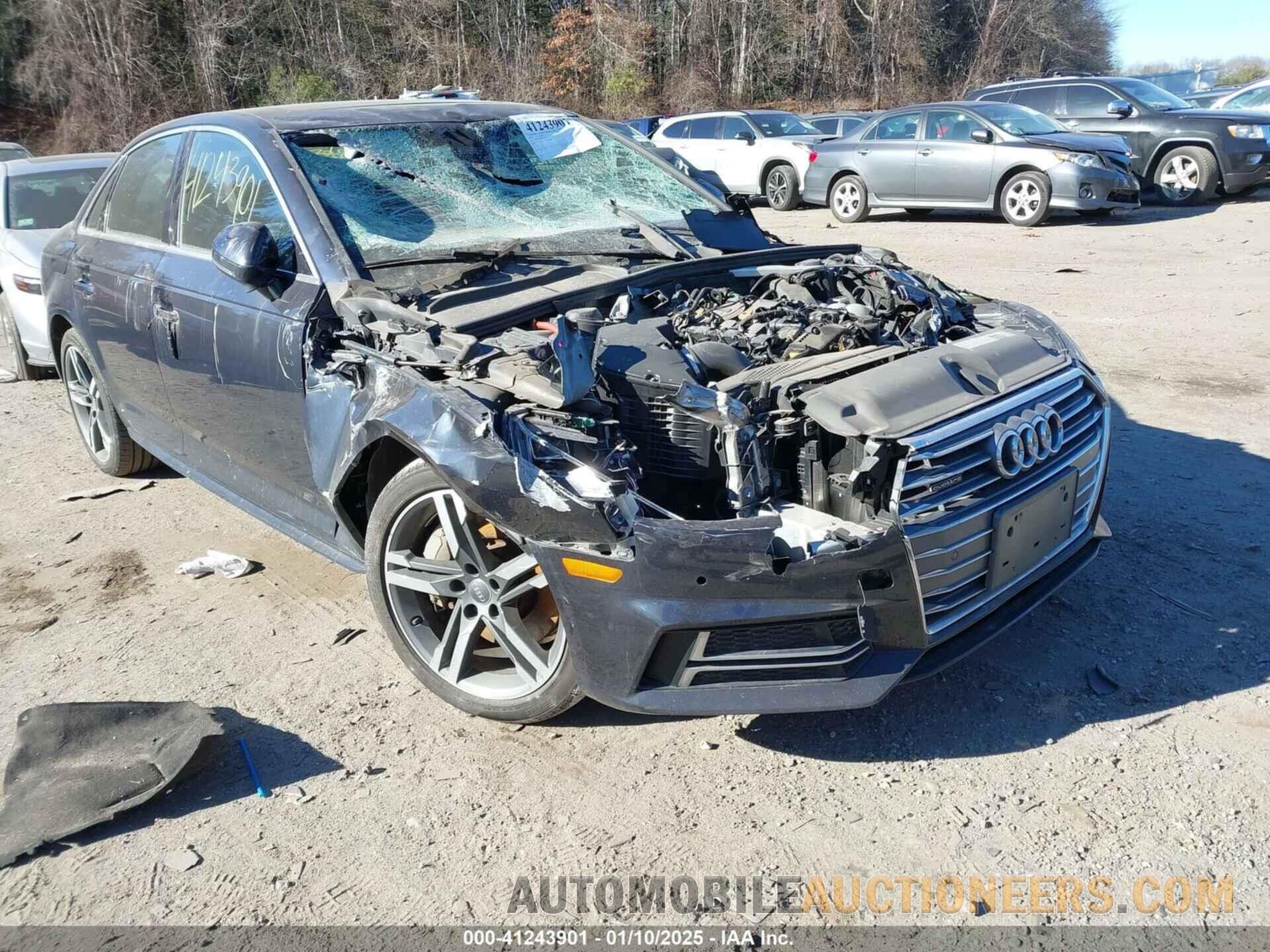 WAUENAF48JN007089 AUDI A4 2018