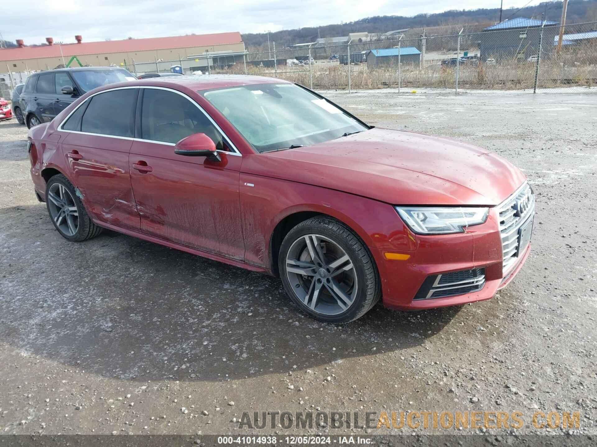 WAUENAF48JN010400 AUDI A4 2018