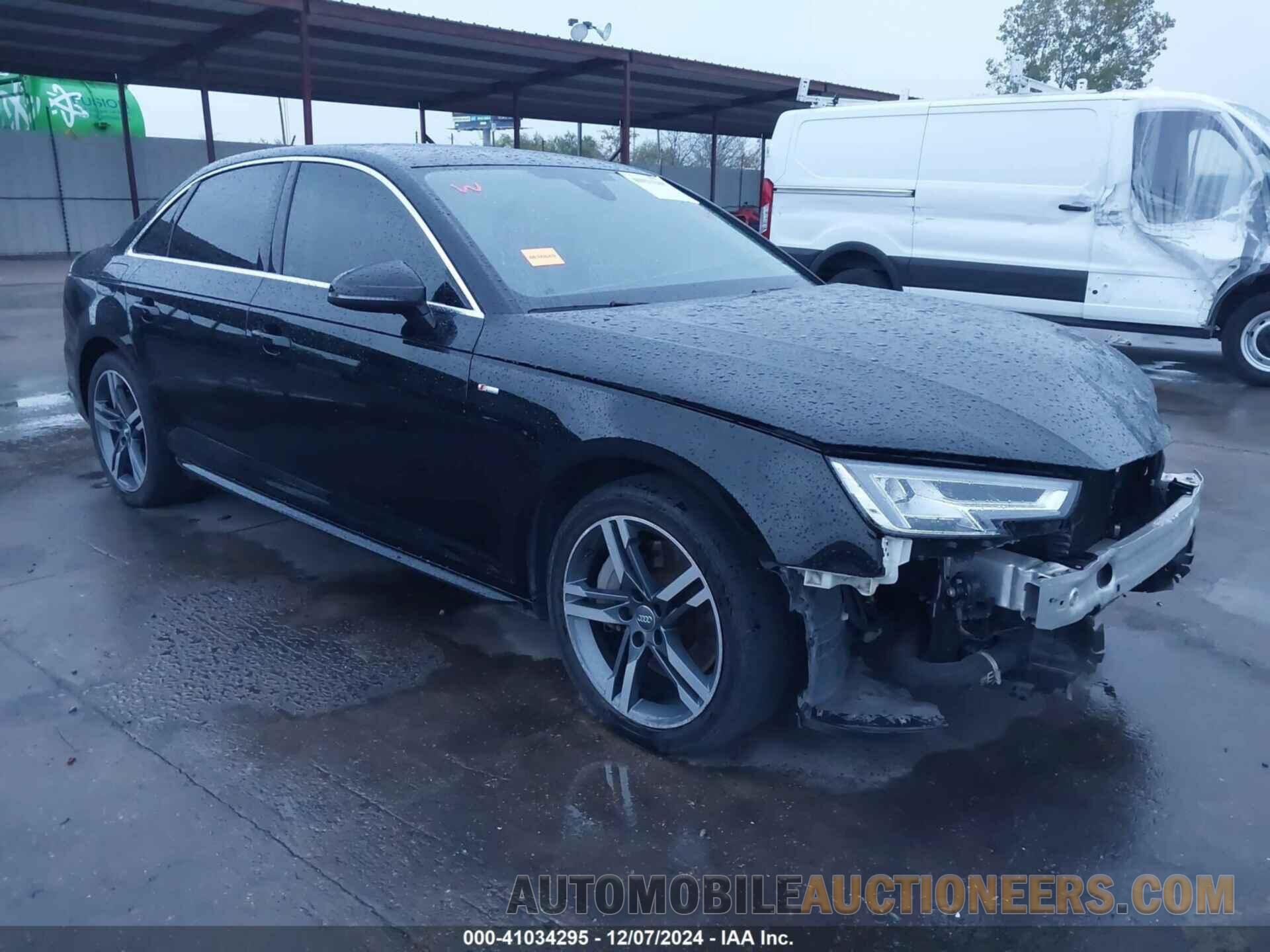 WAUENAF48JN019842 AUDI A4 2018