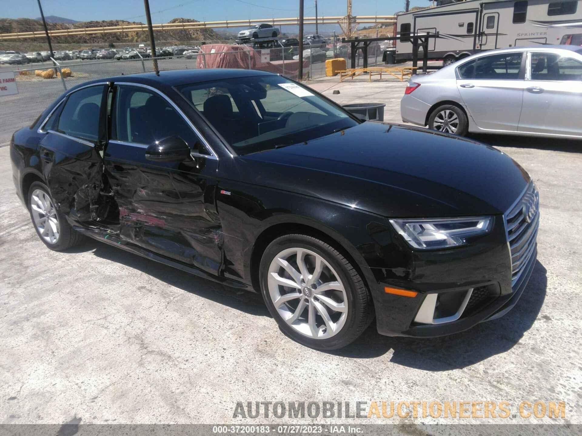 WAUENAF48KA071285 AUDI A4 2019