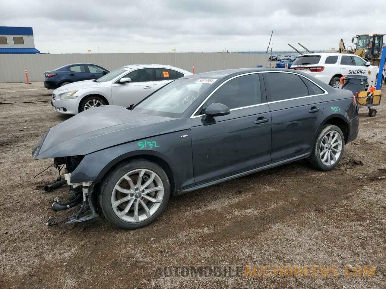 WAUENAF48KA116337 AUDI A4 2019