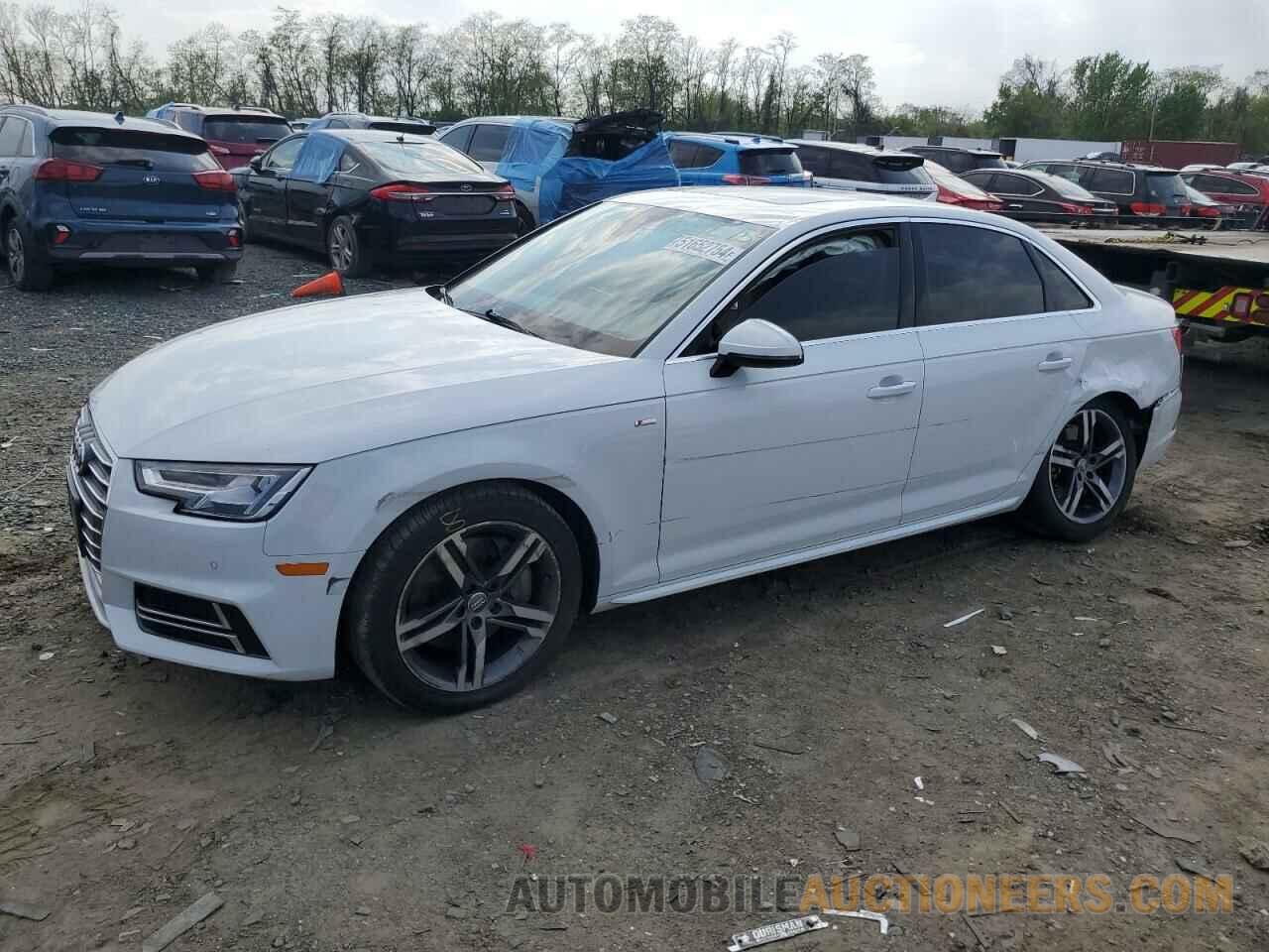 WAUENAF49HN013073 AUDI A4 2017