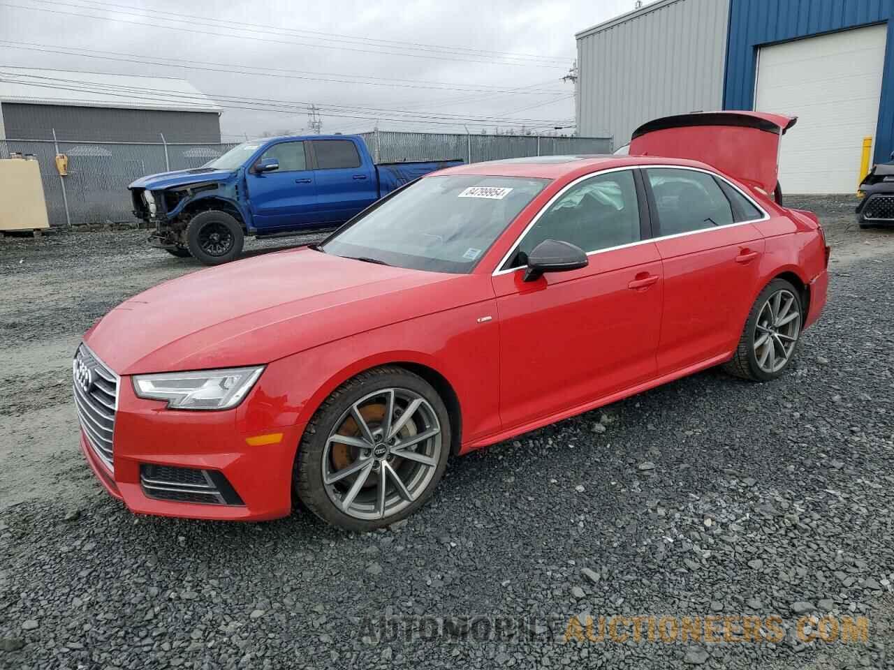 WAUENAF49HN013509 AUDI A4 2017