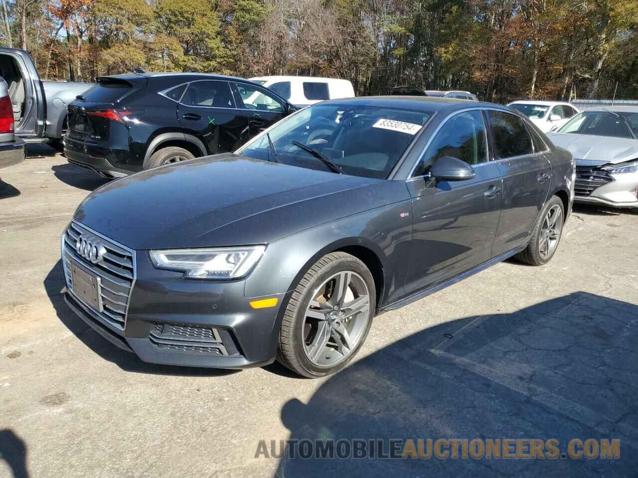 WAUENAF49HN014272 AUDI A4 2017