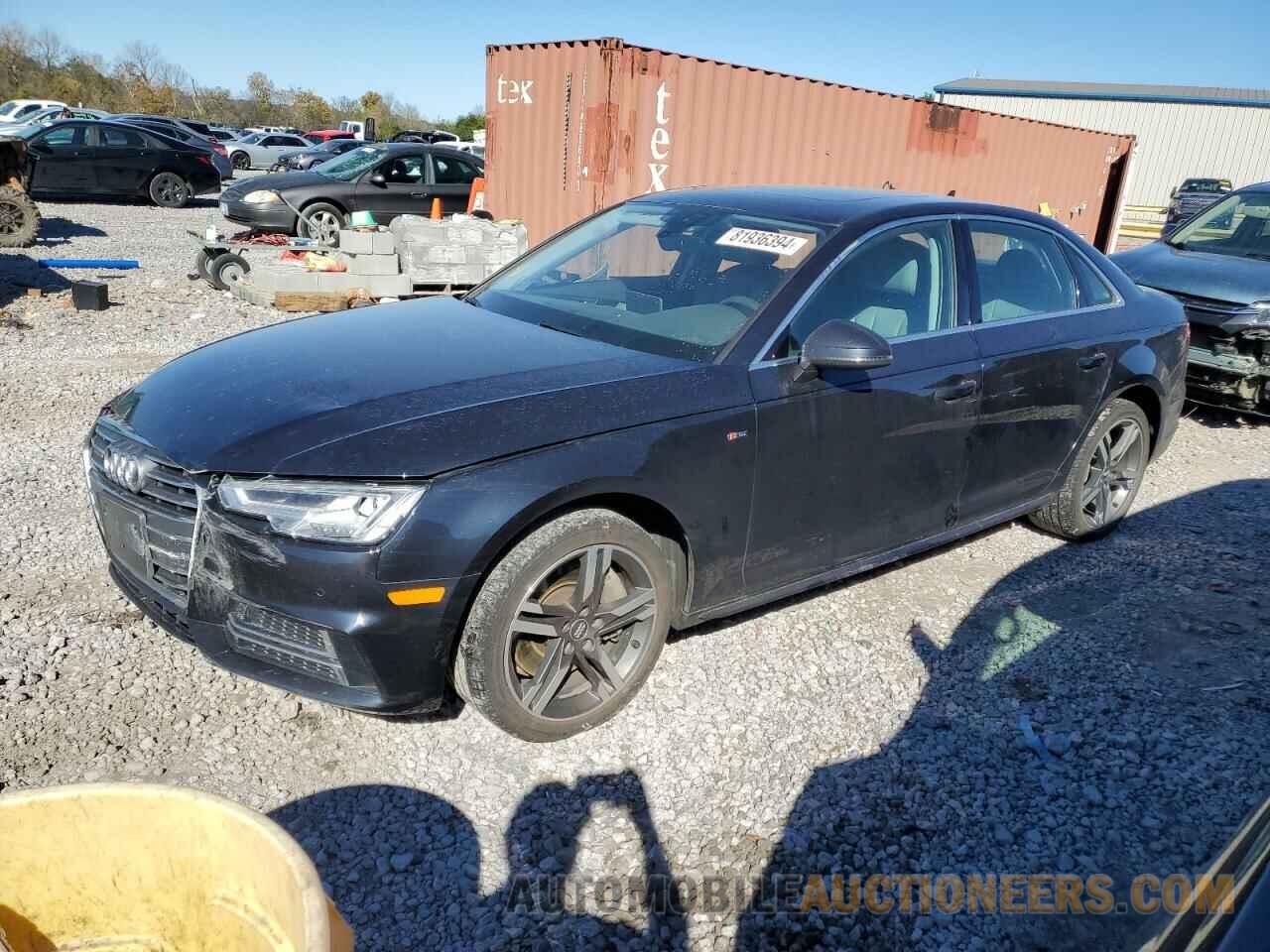 WAUENAF49HN017754 AUDI A4 2017