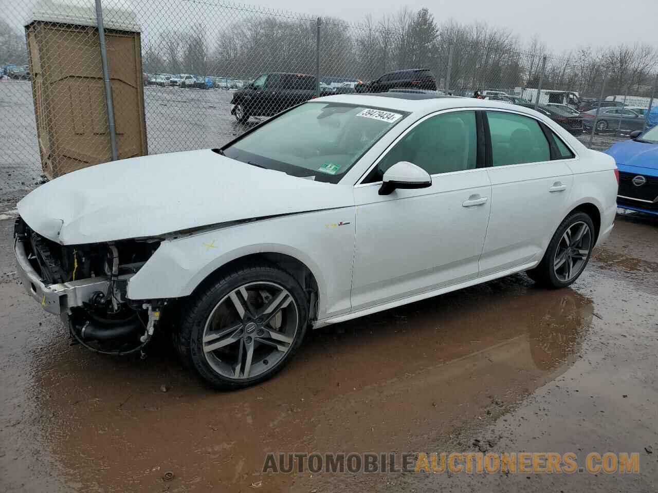 WAUENAF49HN019309 AUDI A4 2017