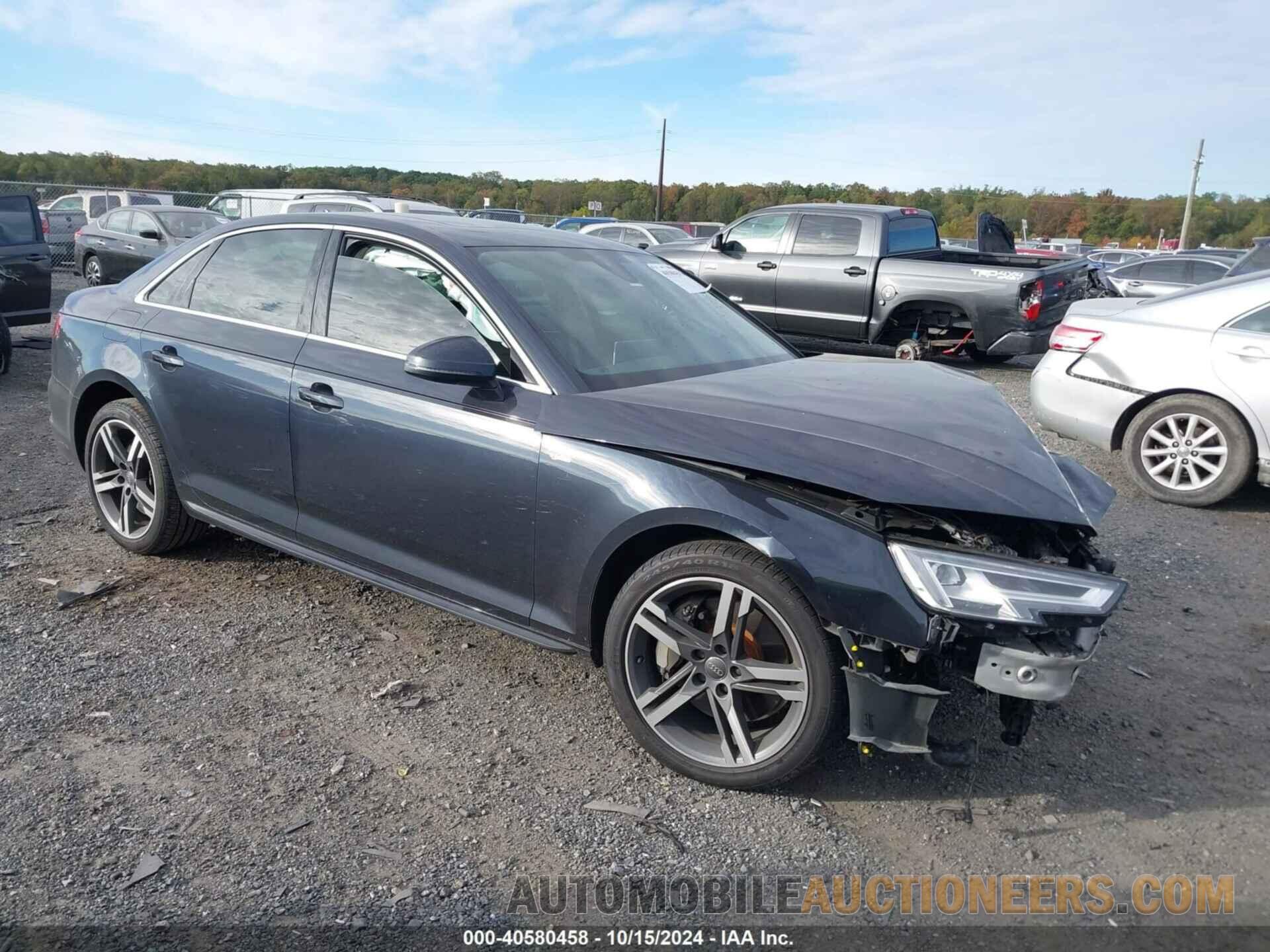 WAUENAF49HN026826 AUDI A4 2017