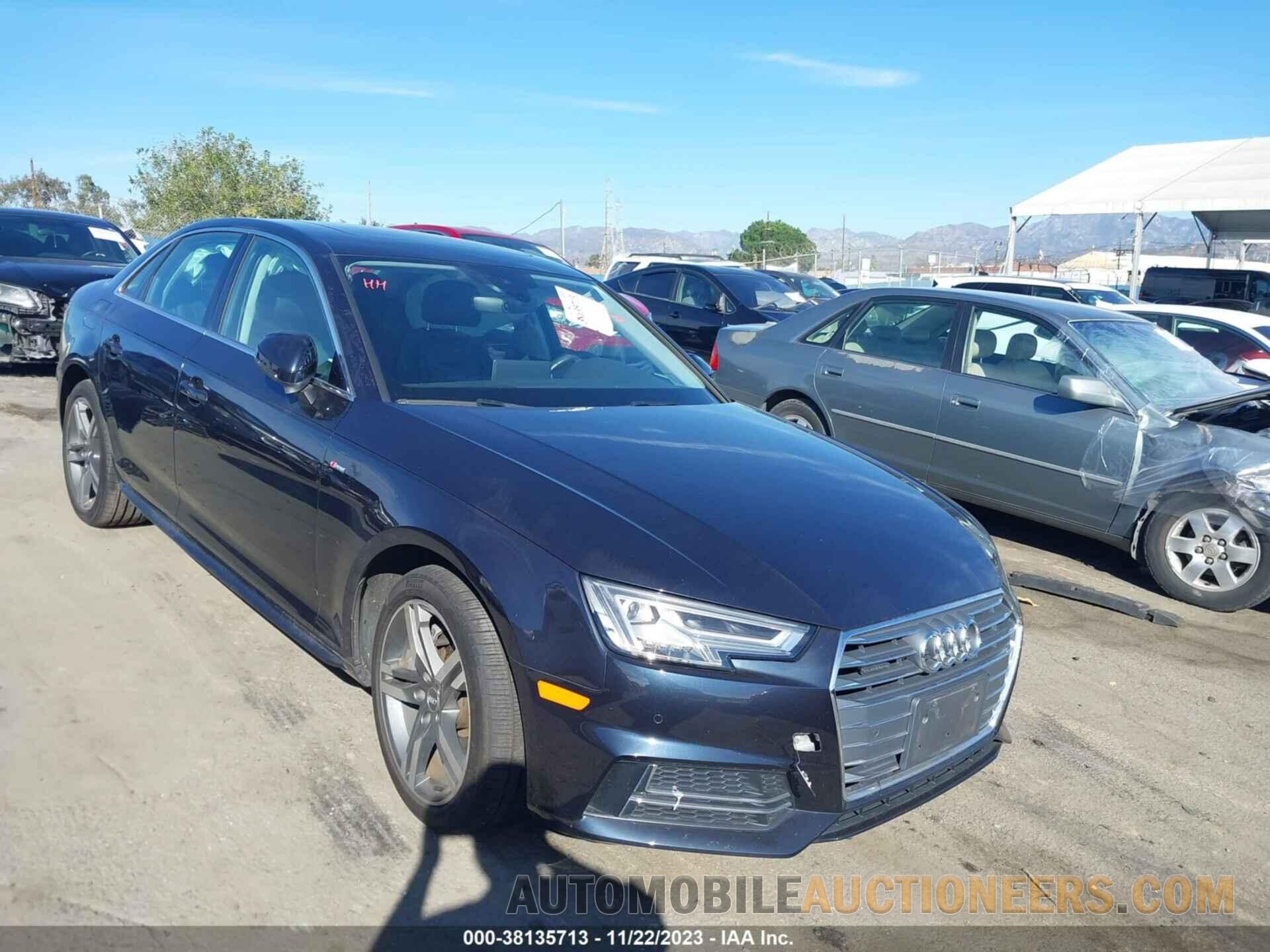 WAUENAF49HN034456 AUDI A4 2017