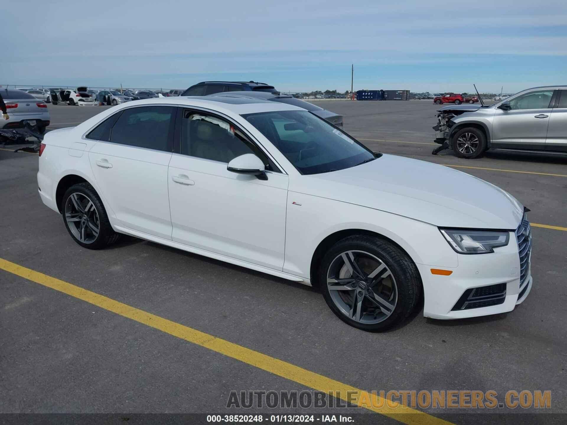 WAUENAF49HN036515 AUDI A4 2017