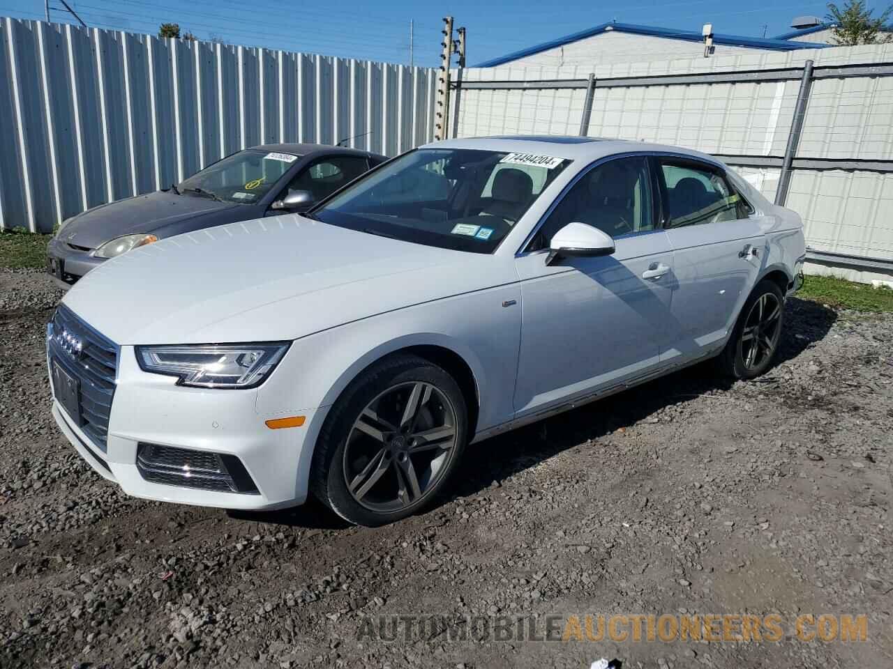 WAUENAF49HN037406 AUDI A4 2017